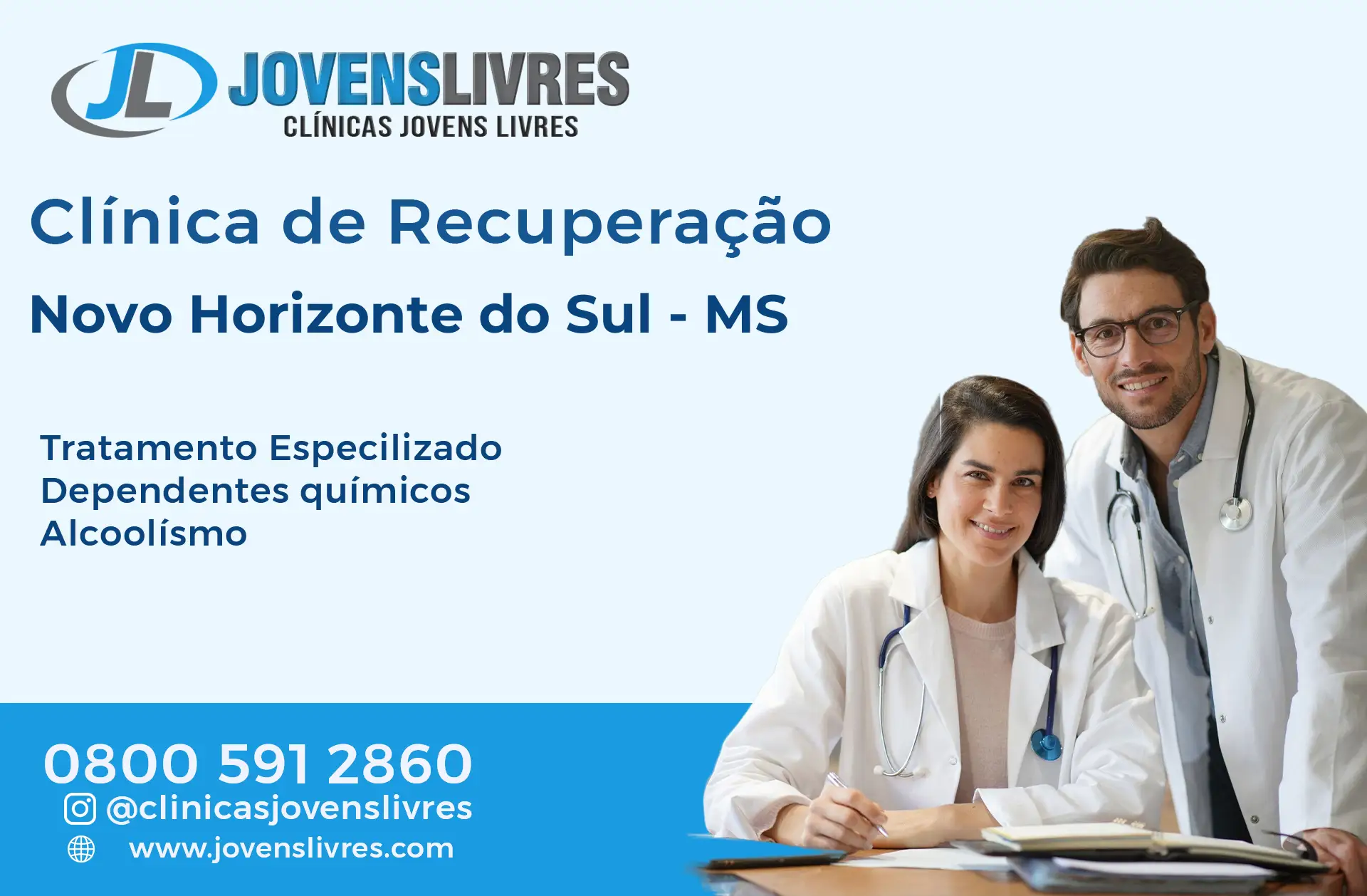 Clínica de Recuperação em Novo Horizonte do Sul - MS