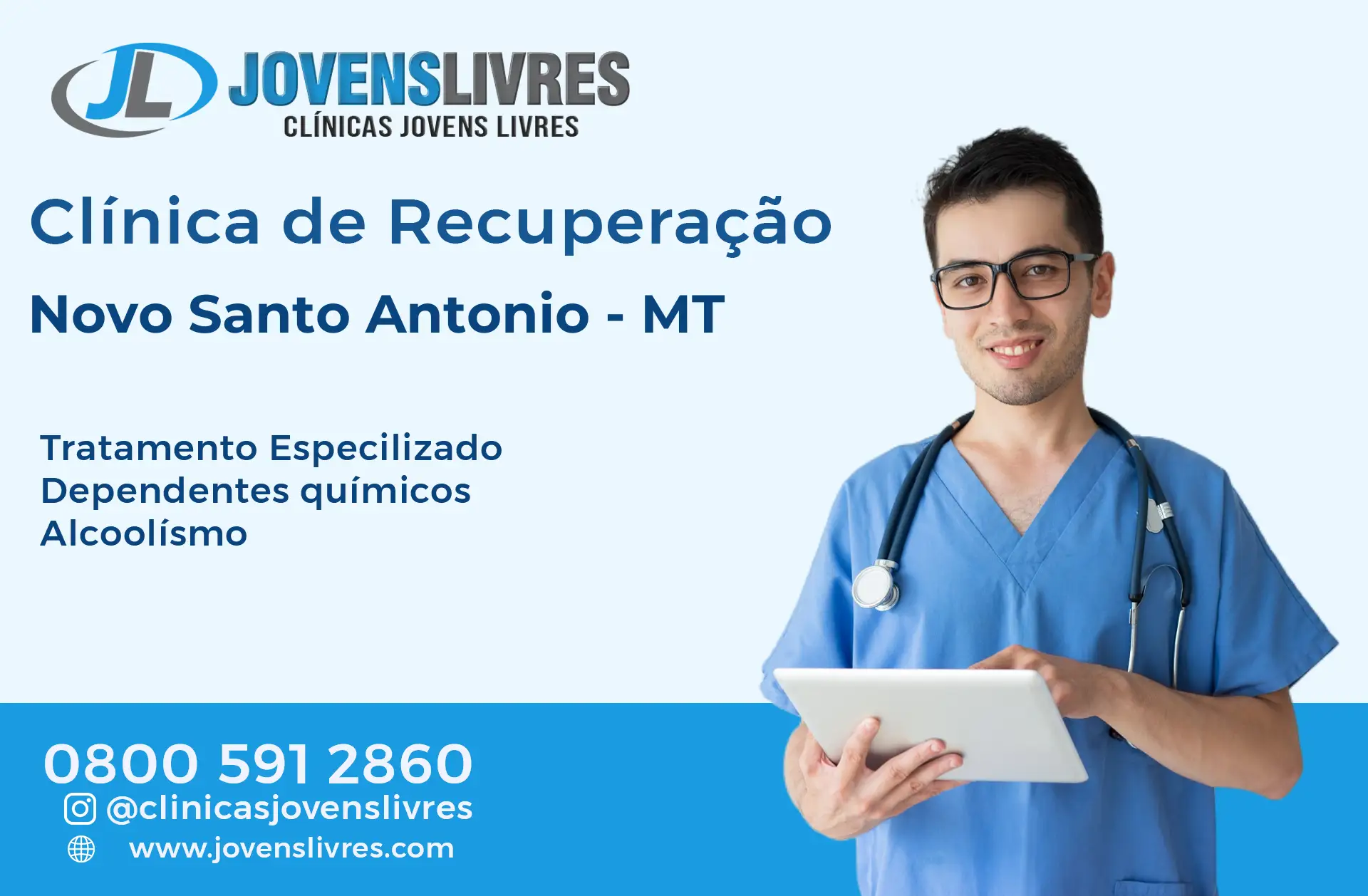 Clínica de Recuperação em Novo Santo Antônio - MT