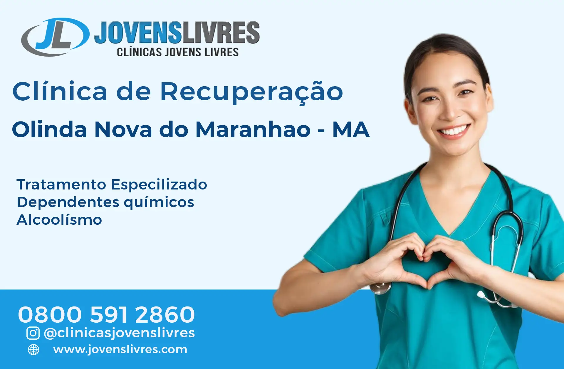 Clínica de Recuperação em Olinda Nova do Maranhão - MA