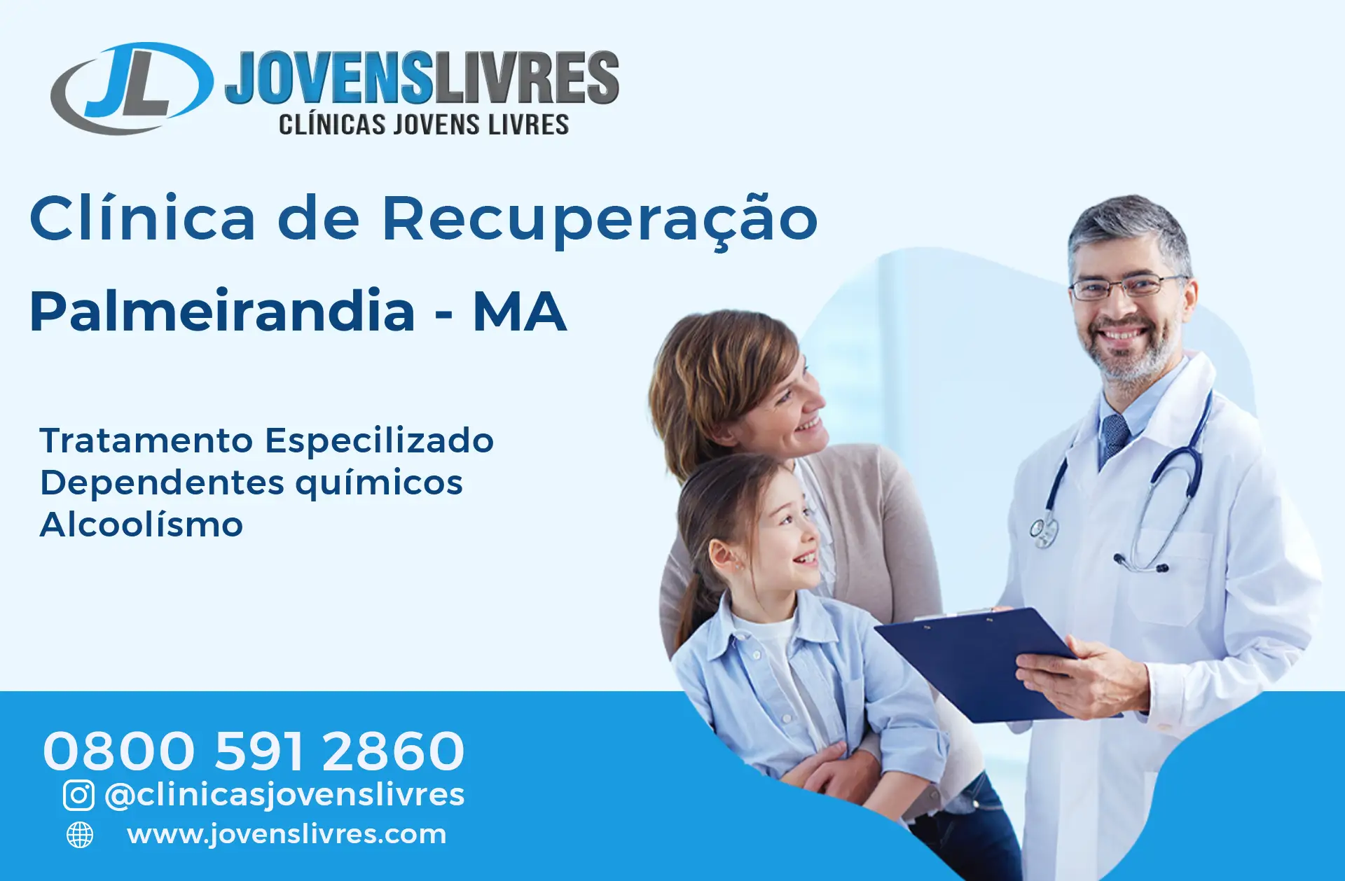 Clínica de Recuperação em Palmeirândia - MA