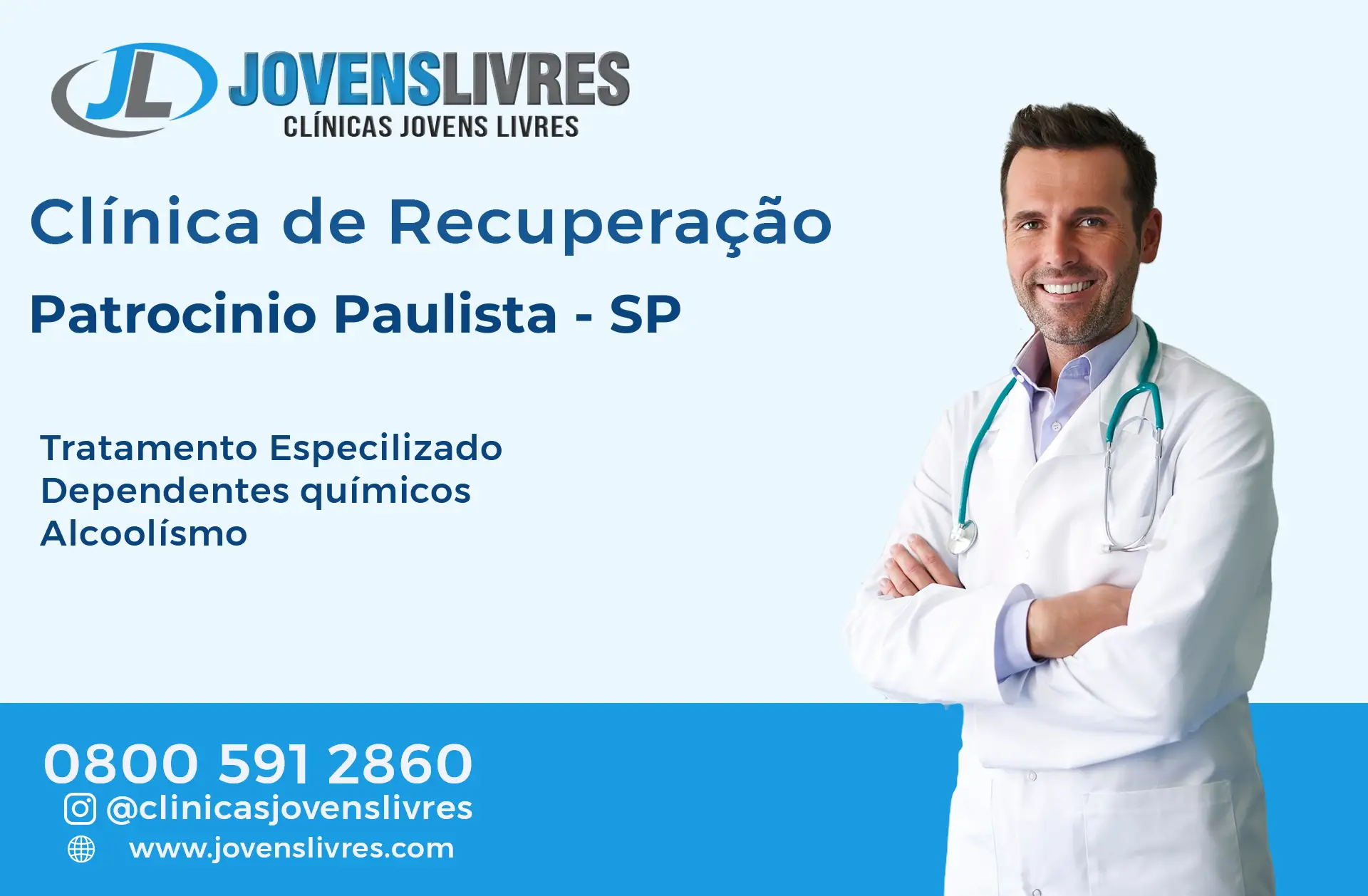 Clínica de Recuperação em Patrocínio Paulista - SP