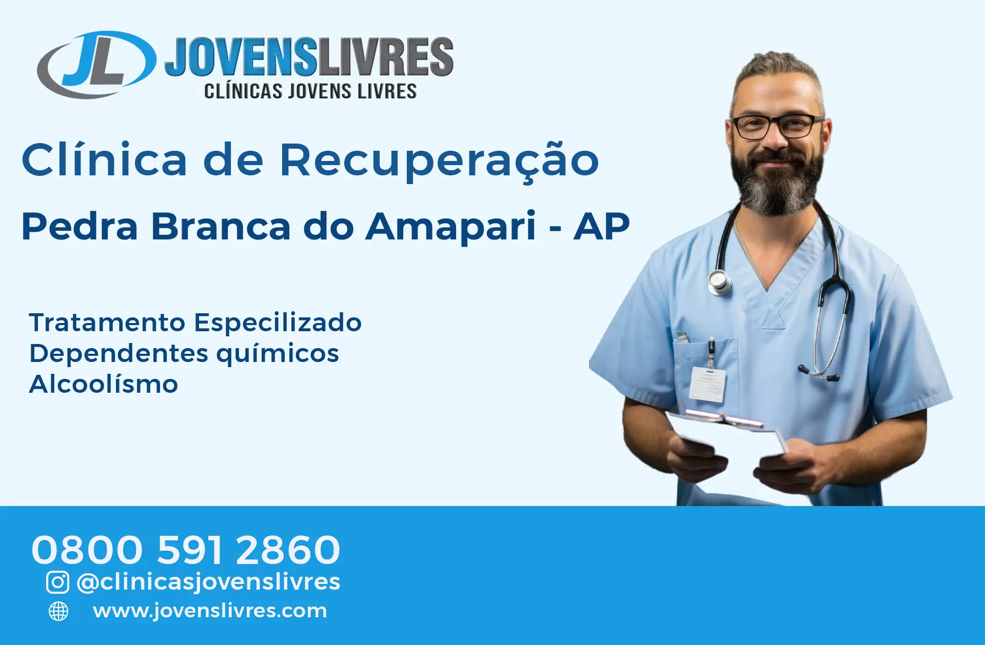 Clínica de Recuperação em Pedra Branca do Amapari - AP