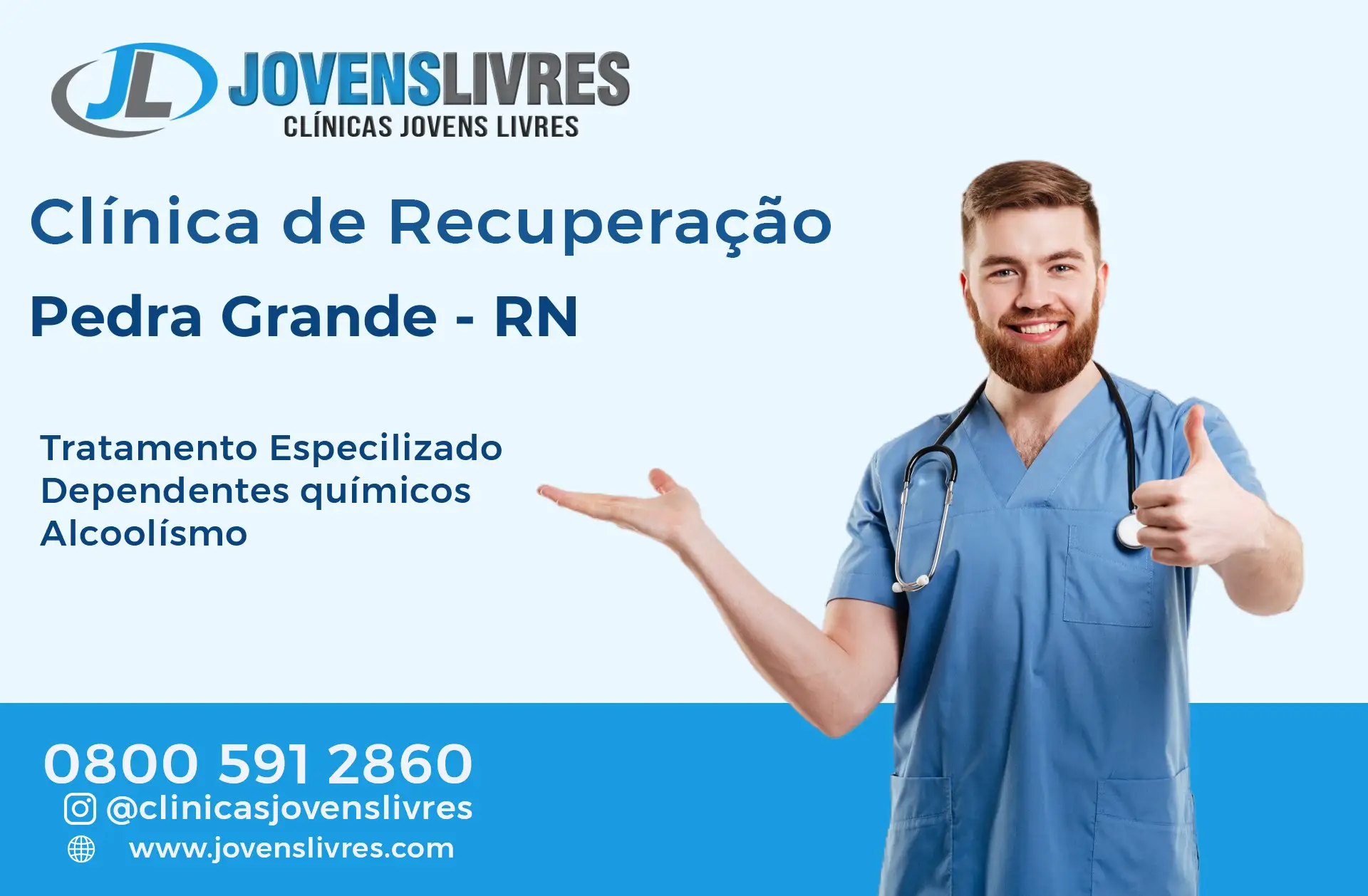 Clínica de Recuperação em Pedra Grande - RN