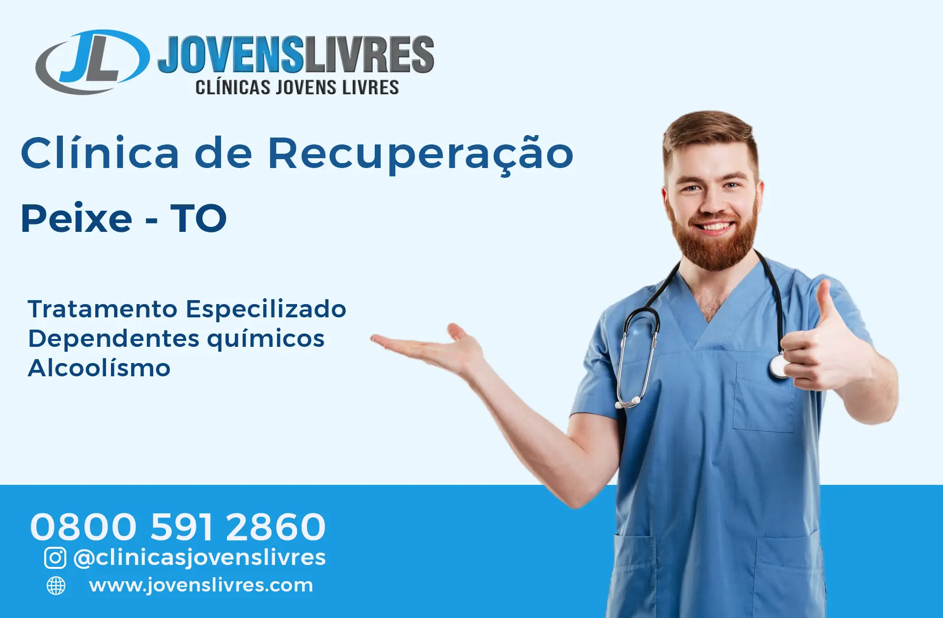 Clínica de Recuperação em Peixe - TO