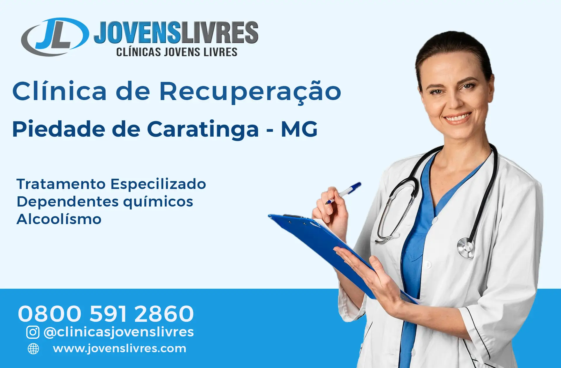 Clínica de Recuperação em Piedade de Caratinga - MG