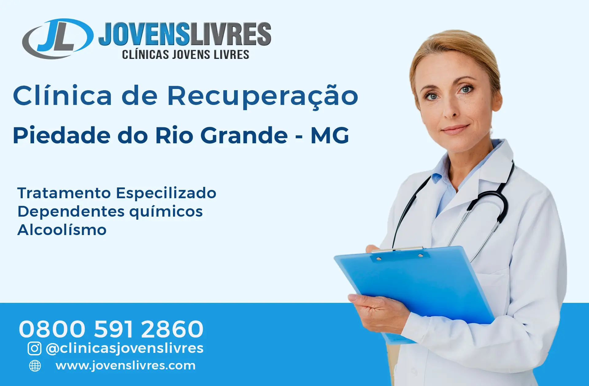 Clínica de Recuperação em Piedade do Rio Grande - MG