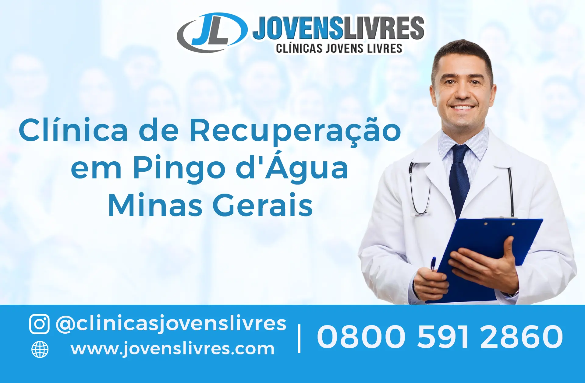 Clínica de Recuperação em Pingo d'Água - Minas Gerais