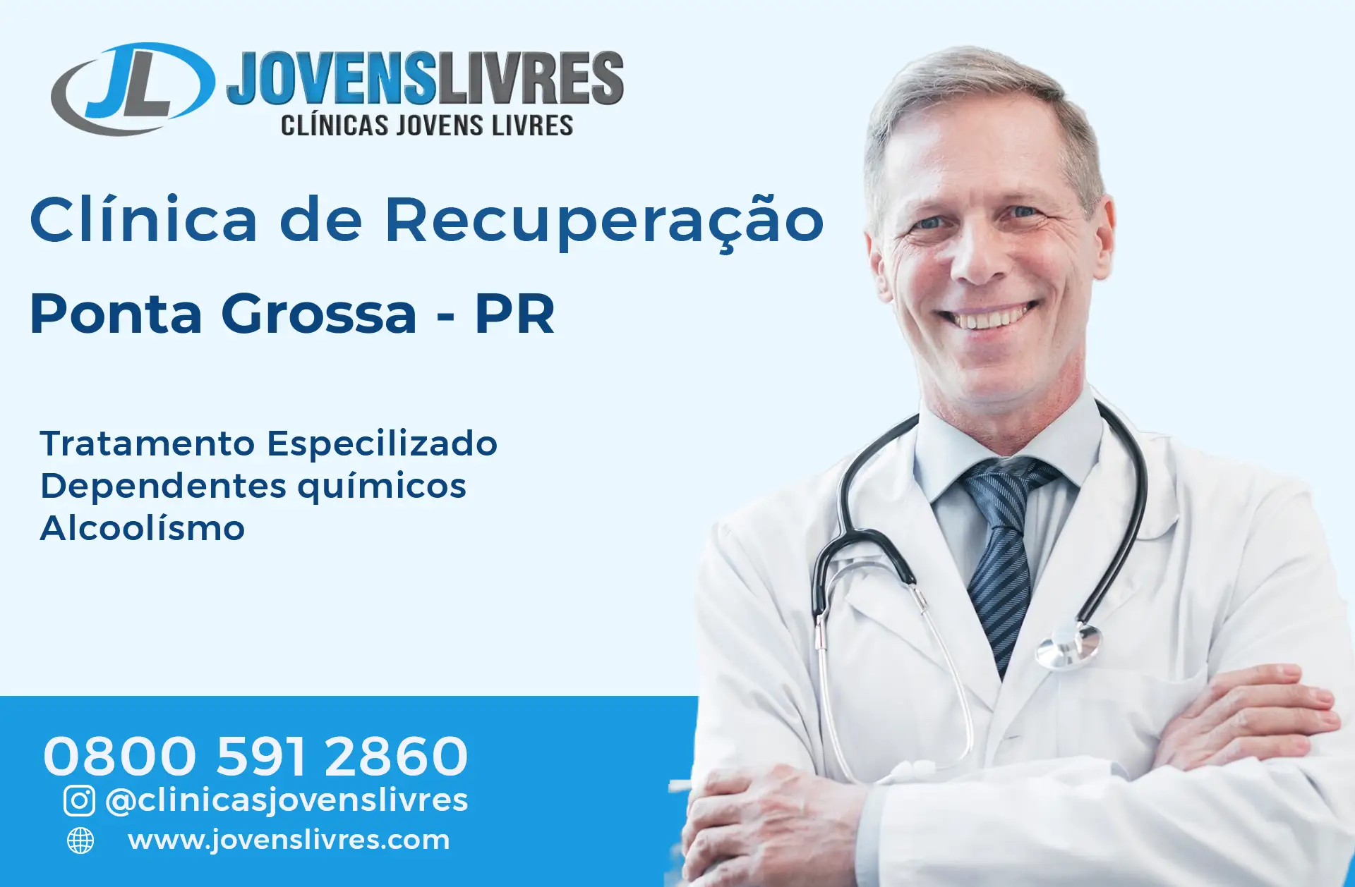 Clínica de Recuperação em Ponta Grossa - PR