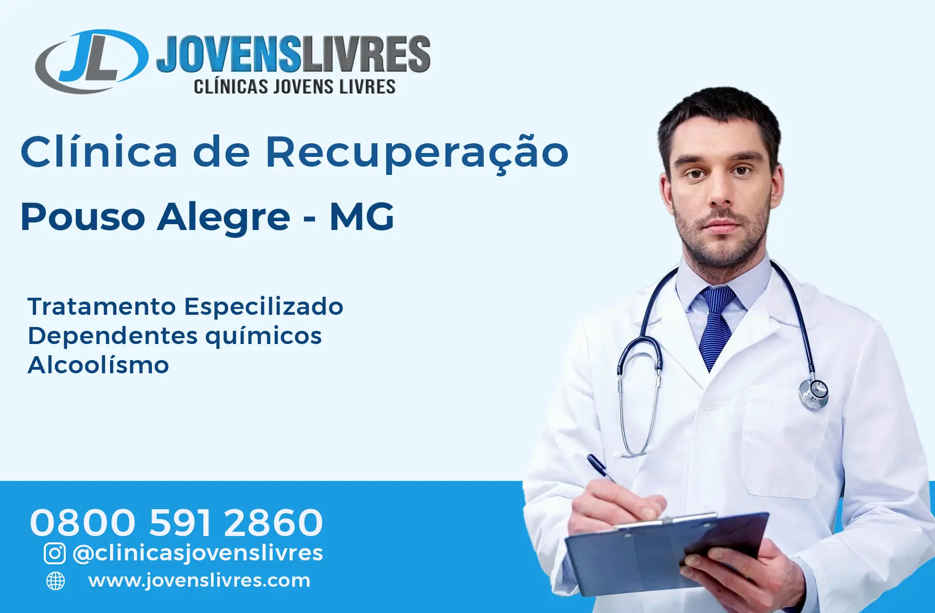 Clínica de Recuperação em Pouso Alegre - MG