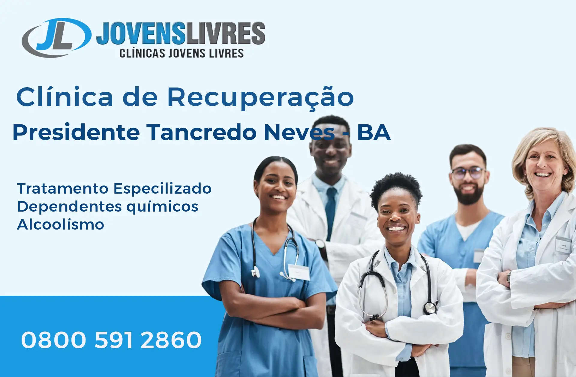 Clínica de Recuperação em Presidente Tancredo Neves - BA