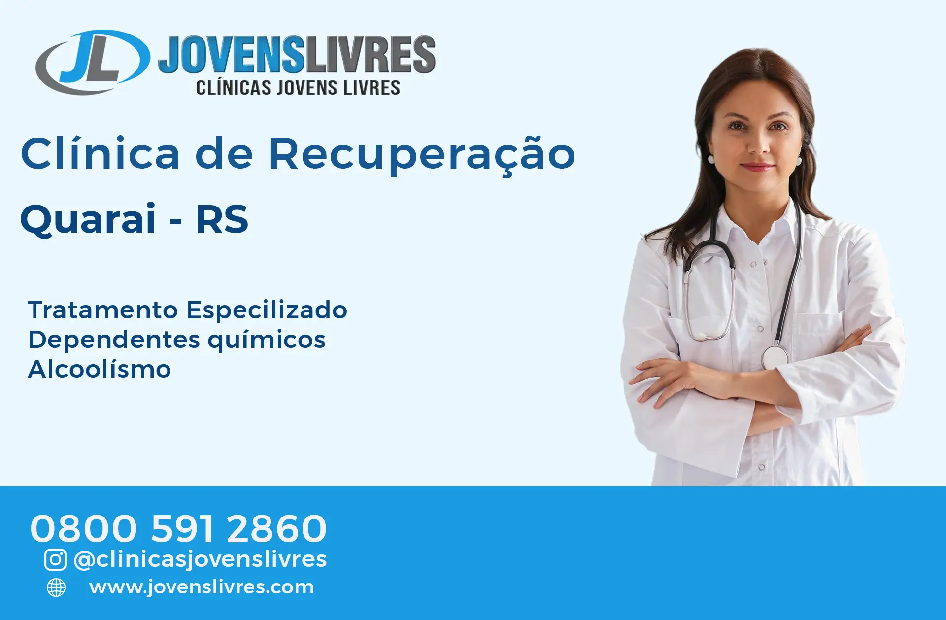 Clínica de Recuperação em Quaraí - RS