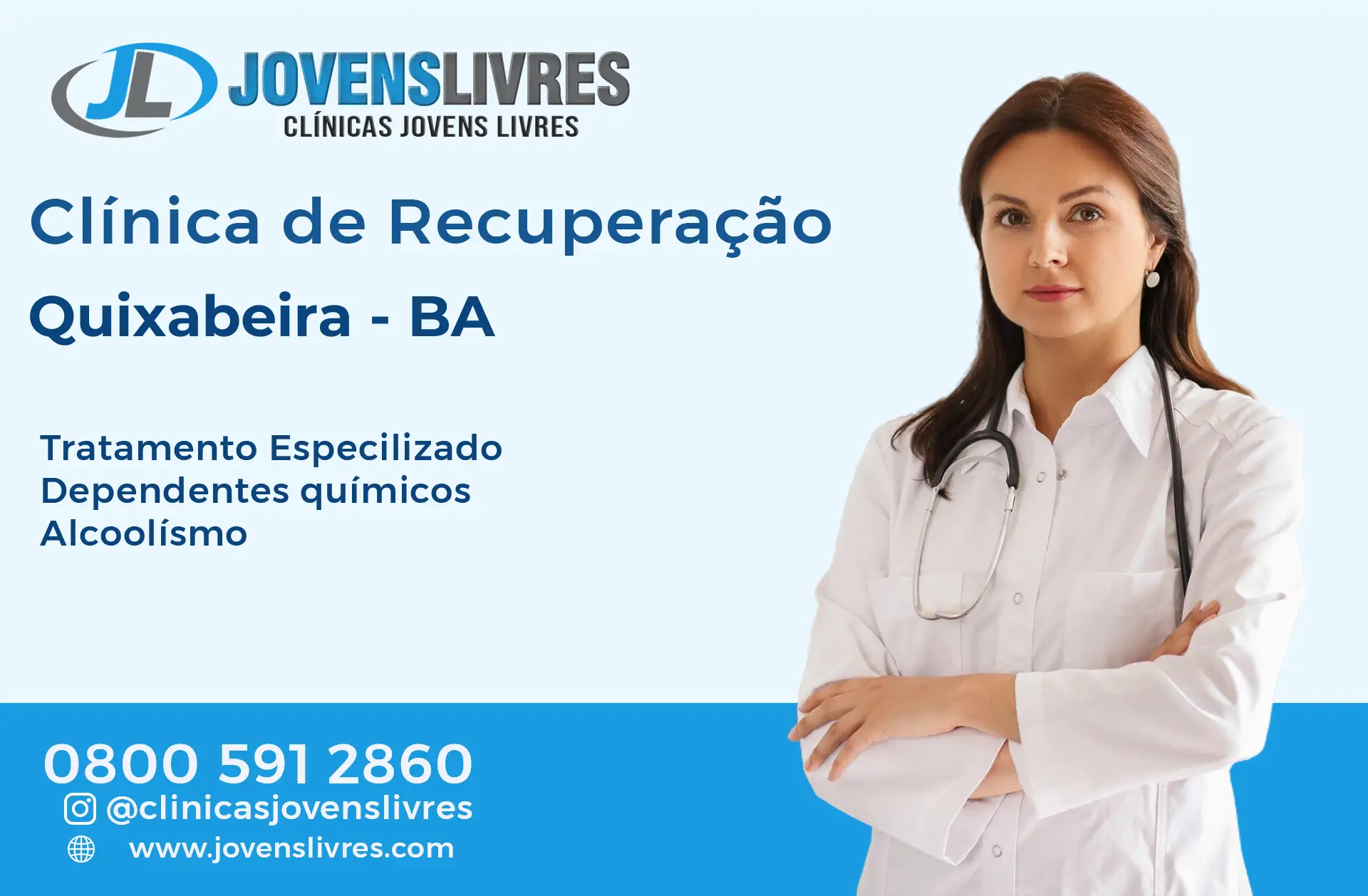 Clínica de Recuperação em Quixabeira - BA