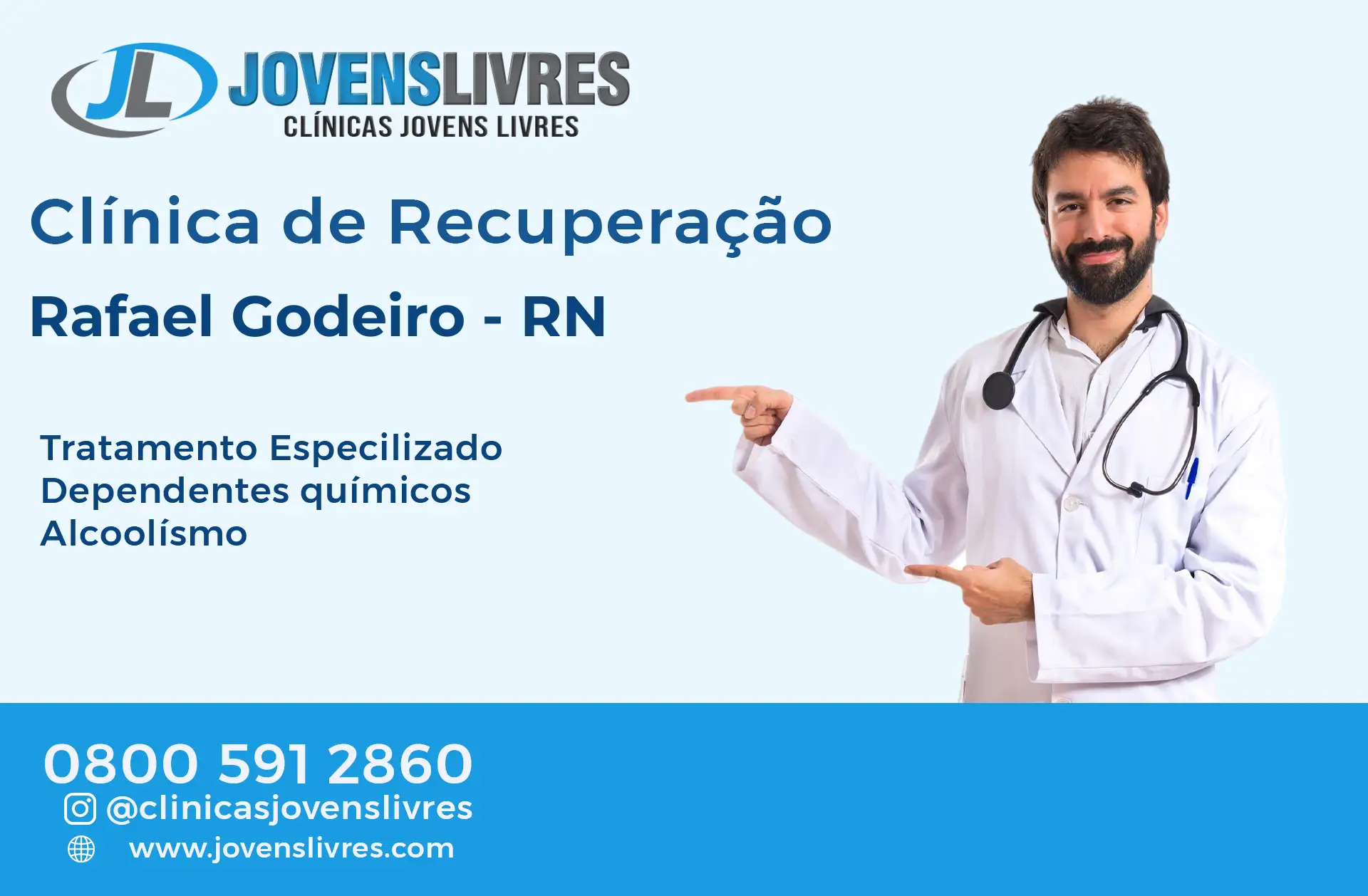 Clínica de Recuperação em Rafael Godeiro - RN