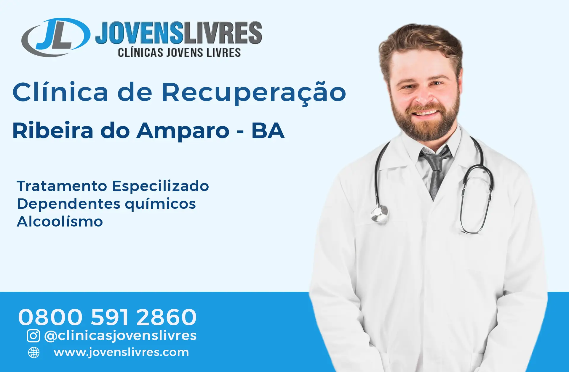 Clínica de Recuperação em Ribeira do Amparo - BA