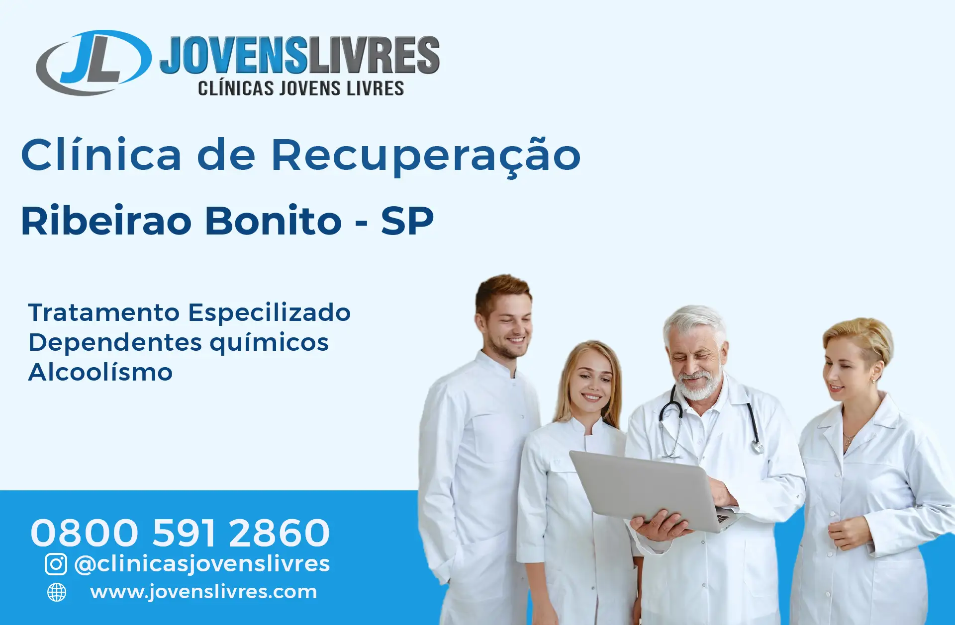 Clínica de Recuperação em Ribeirão Bonito - SP