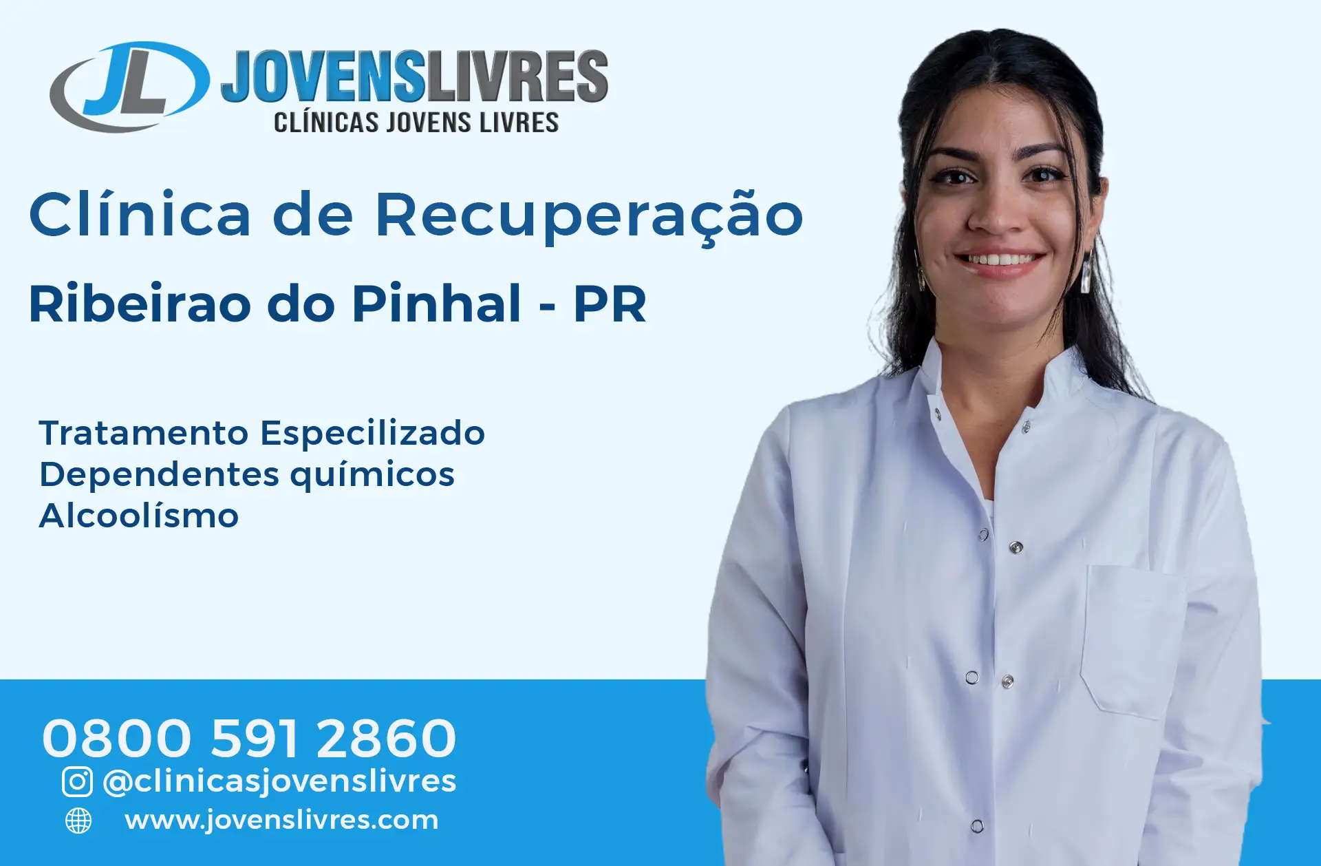 Clínica de Recuperação em Ribeirão do Pinhal - PR