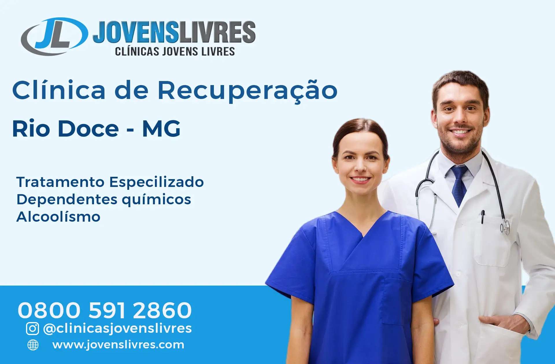 Clínica de Recuperação em Rio Doce - MG