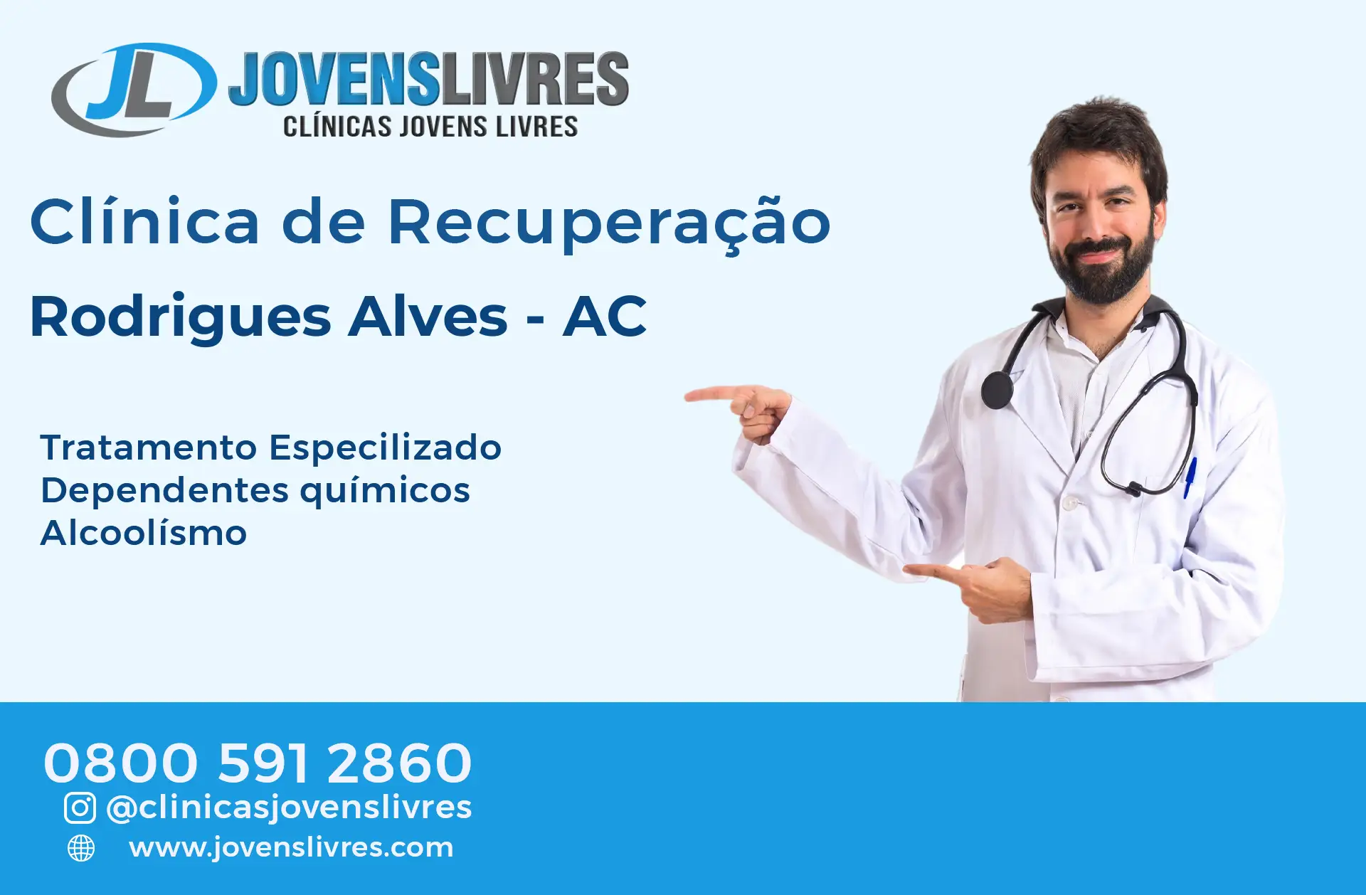 Clínica de Recuperação em Rodrigues Alves - AC