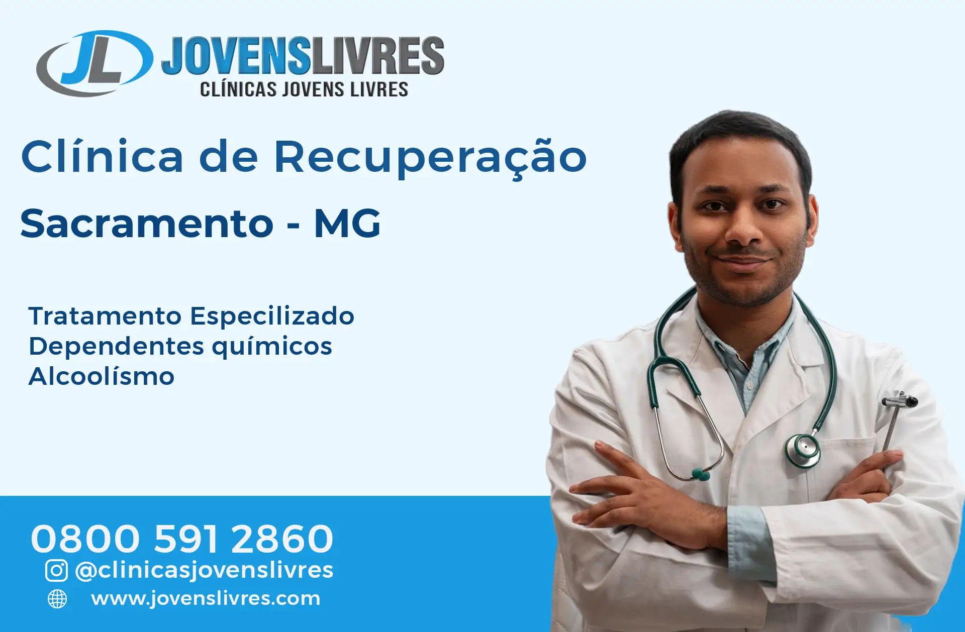 Clínica de Recuperação em Sacramento - MG