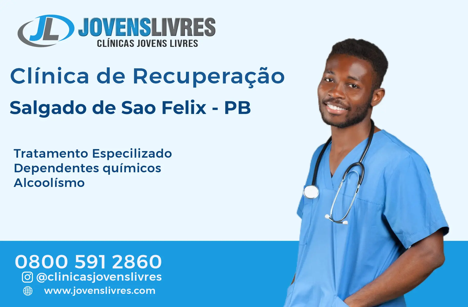 Clínica de Recuperação em Salgado de São Félix - PB