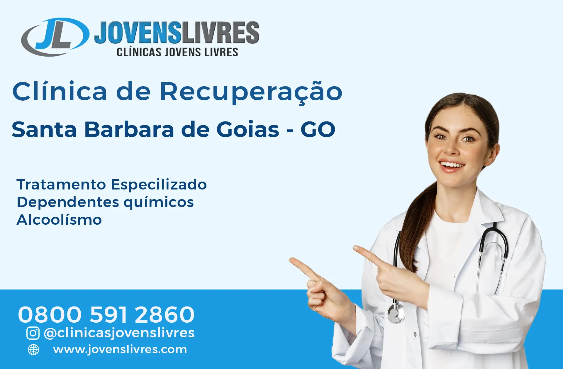 Clínica de Recuperação em Santa Bárbara de Goiás - GO