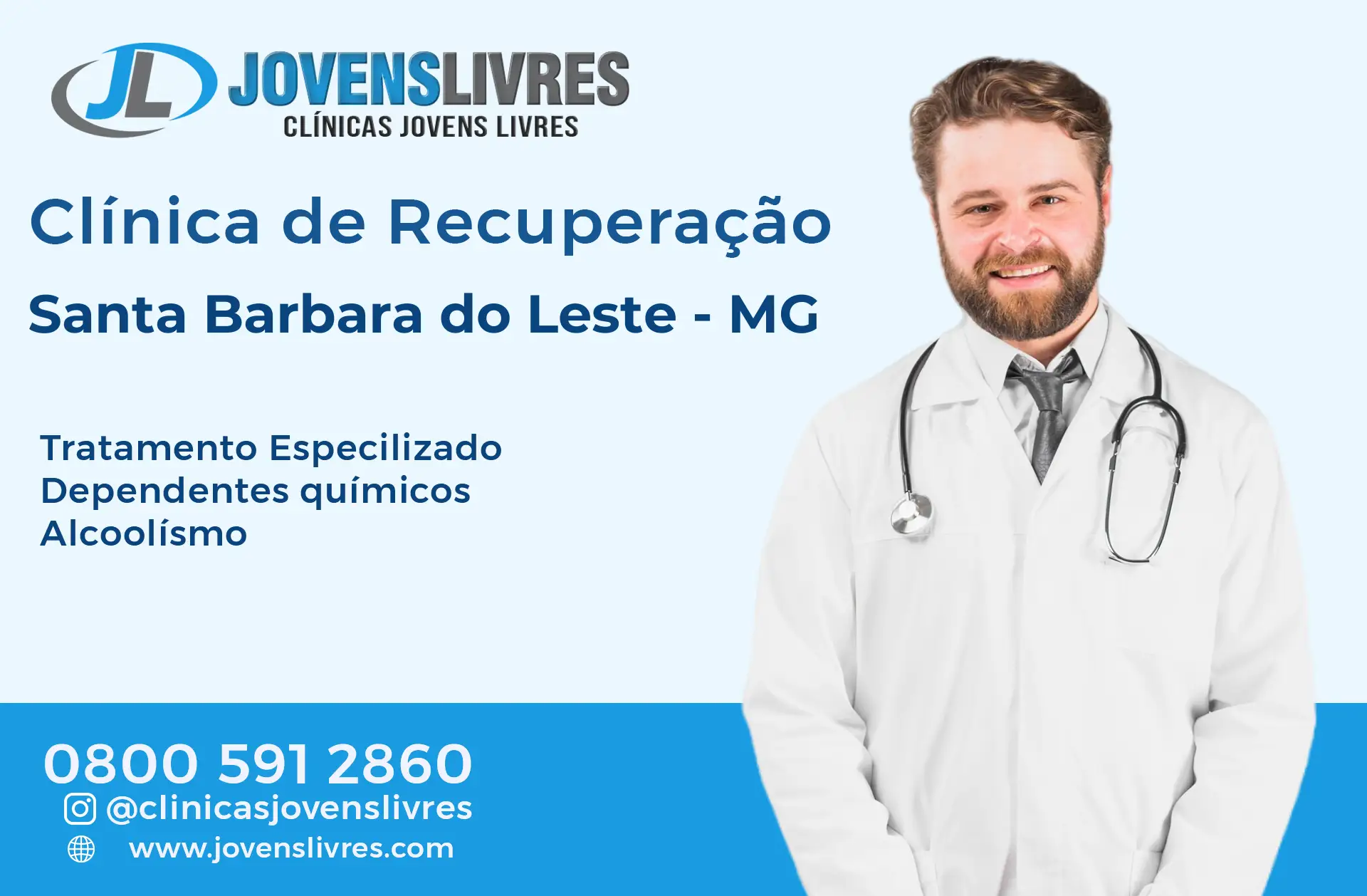 Clínica de Recuperação em Santa Bárbara do Leste - MG