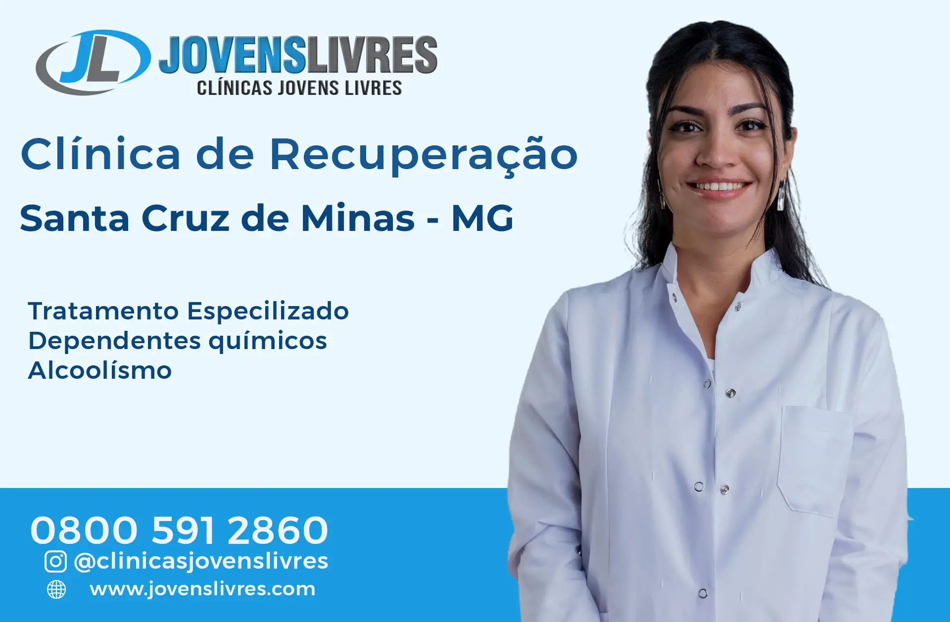 Clínica de Recuperação em Santa Cruz de Minas - MG