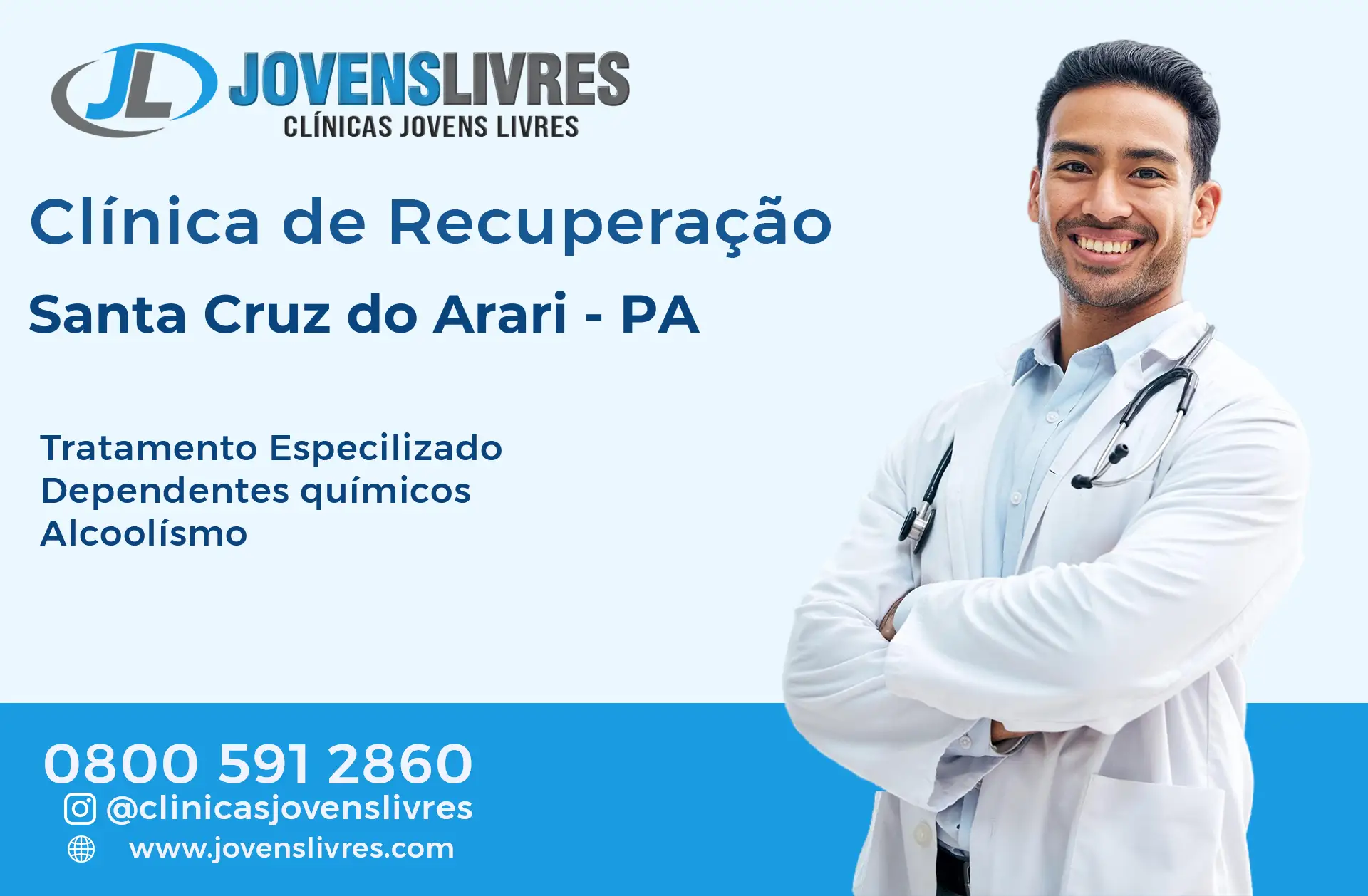 Clínica de Recuperação em Santa Cruz do Arari - PA