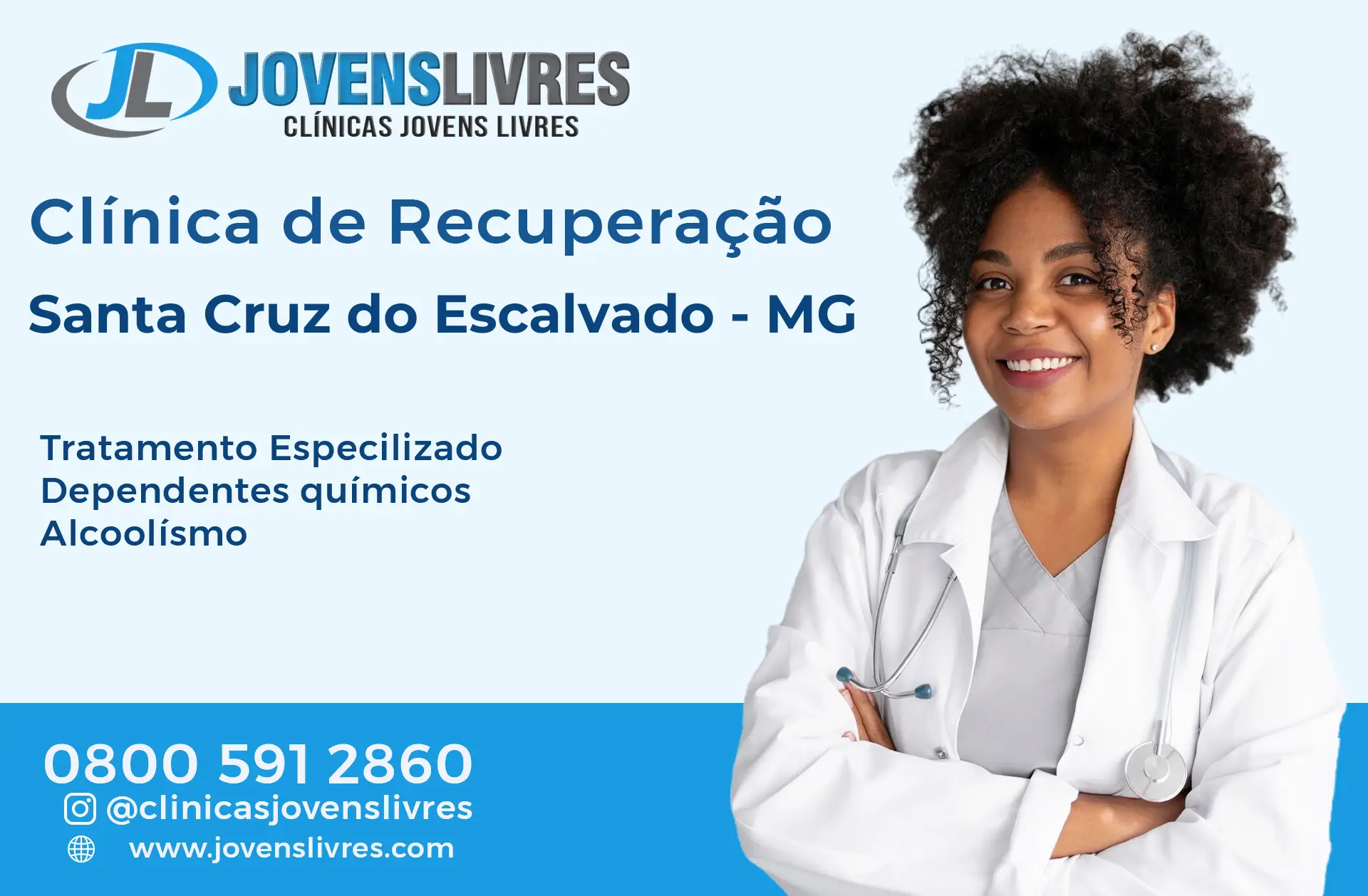 Clínica de Recuperação em Santa Cruz do Escalvado - MG