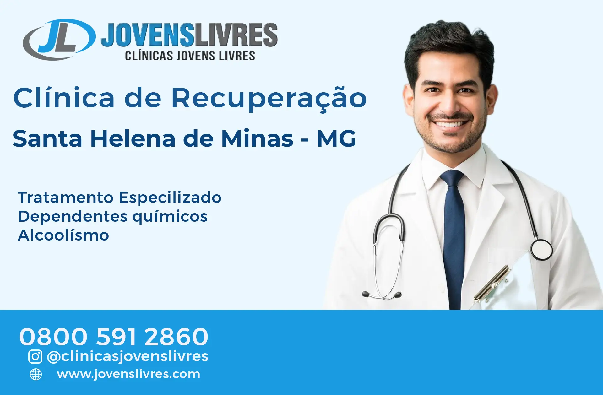 Clínica de Recuperação em Santa Helena de Minas - MG