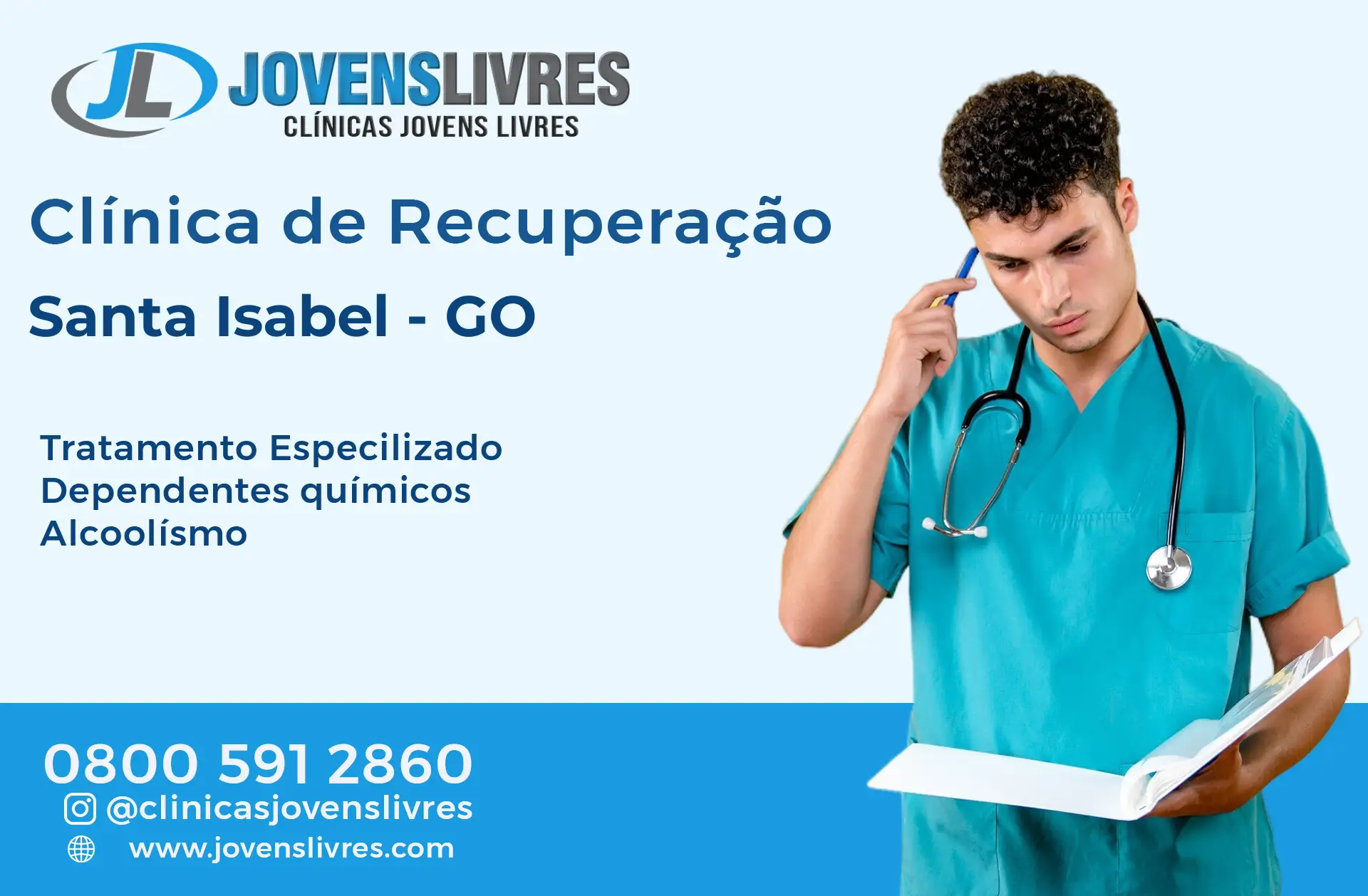 Clínica de Recuperação em Santa Isabel - GO