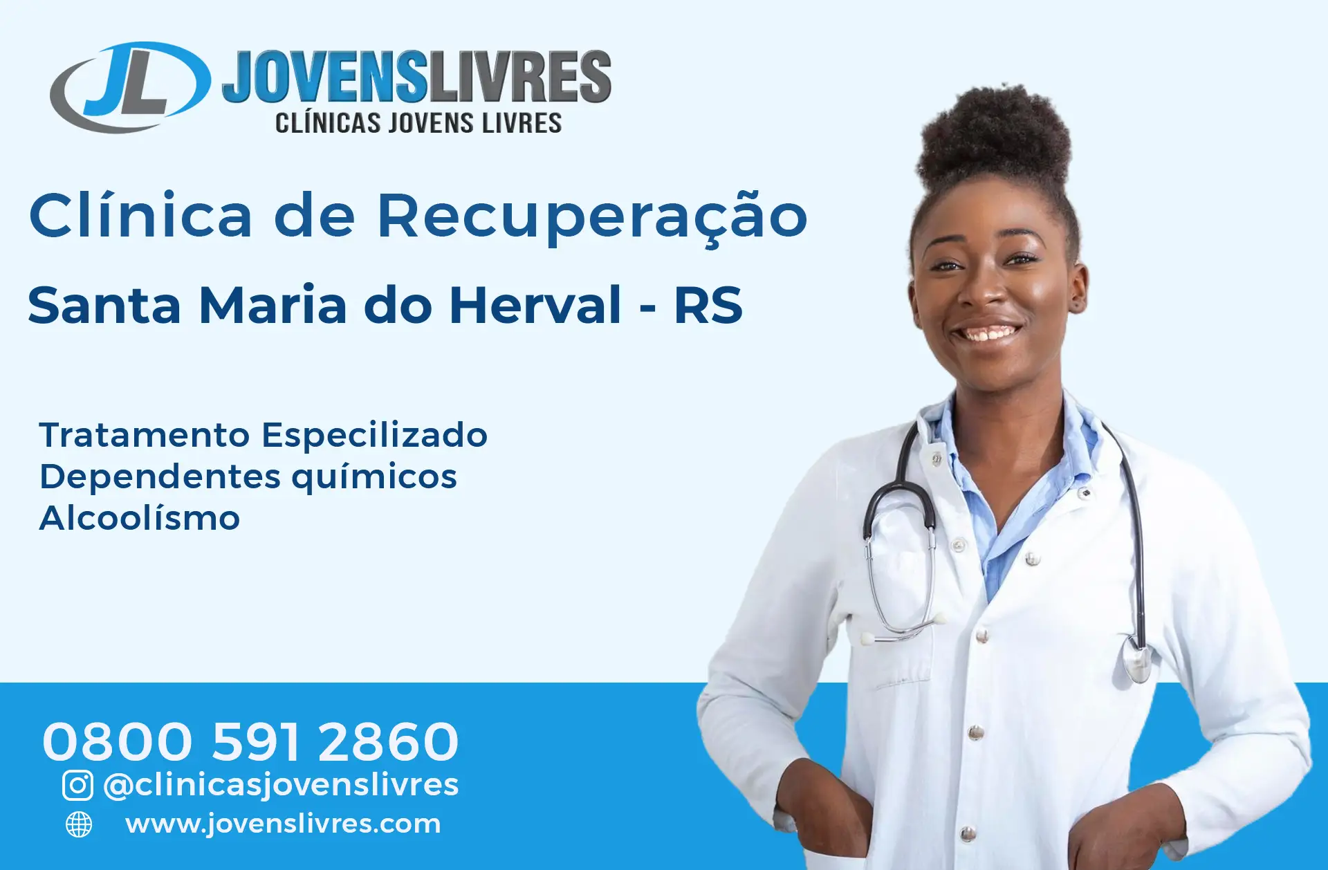 Clínica de Recuperação em Santa Maria do Herval - RS