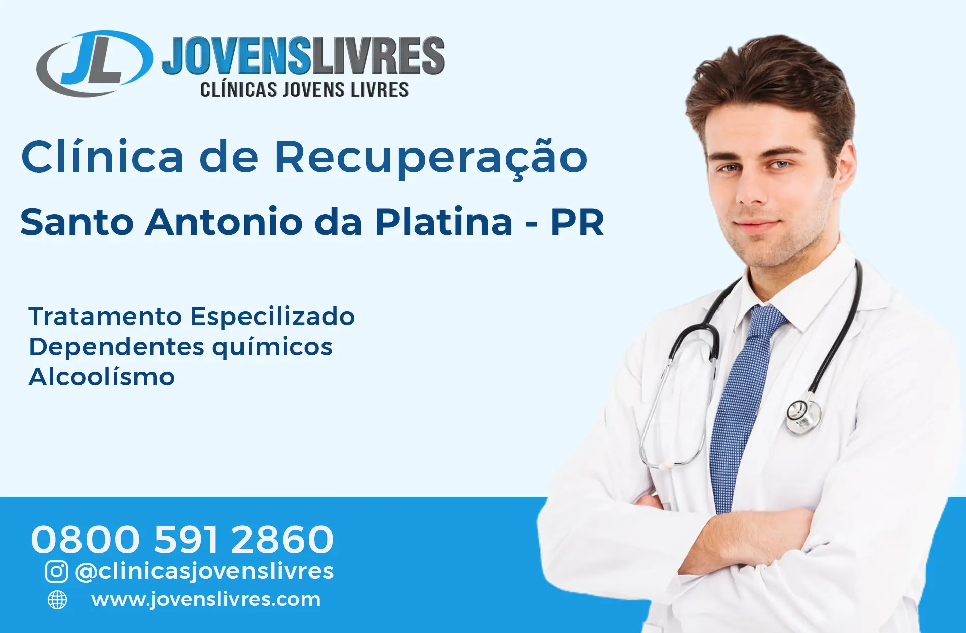 Clínica de Recuperação em Santo Antônio da Platina - PR