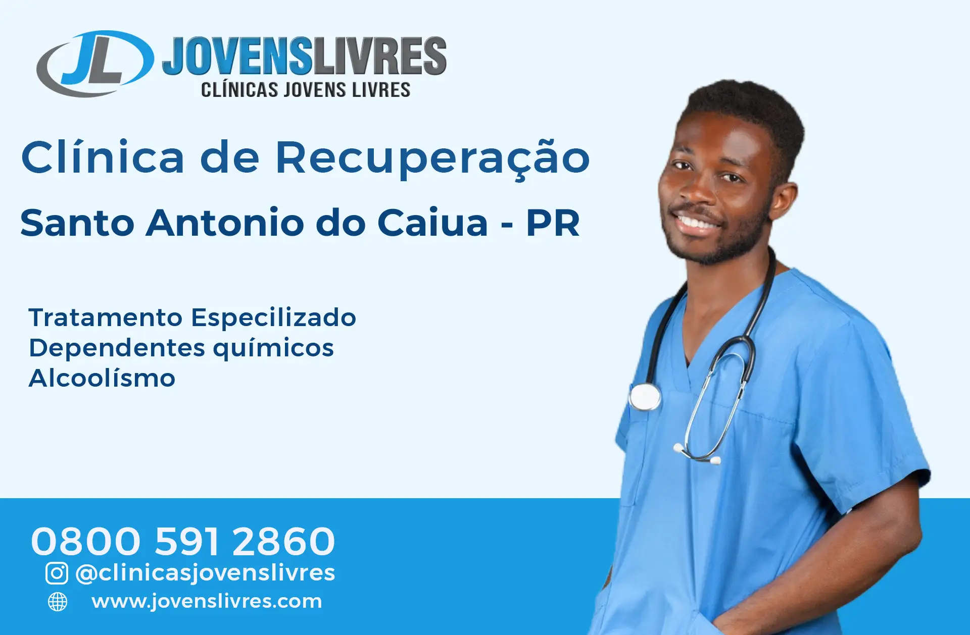 Clínica de Recuperação em Santo Antônio do Caiuá - PR