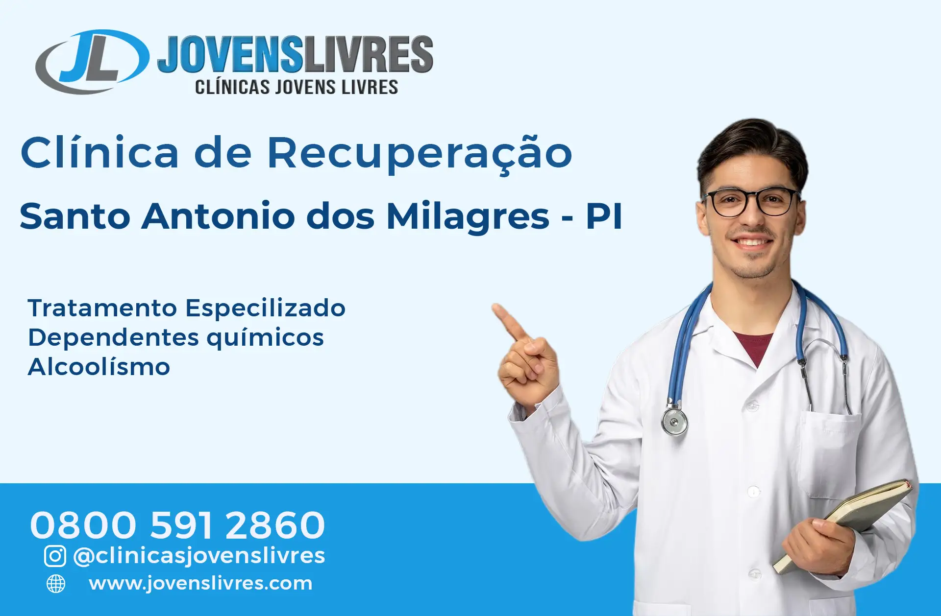 Clínica de Recuperação em Santo Antônio dos Milagres - PI