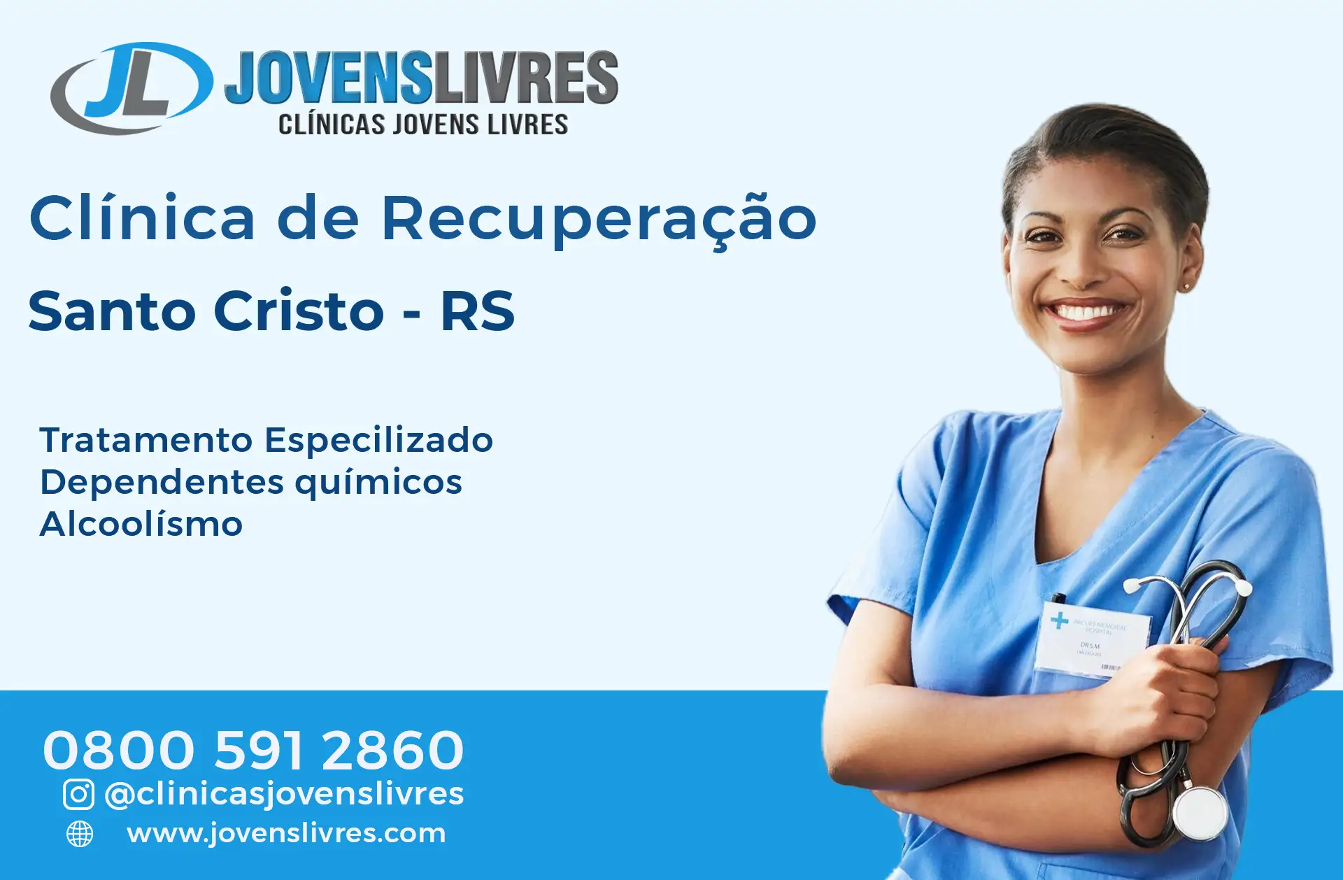 Clínica de Recuperação em Santo Cristo - RS