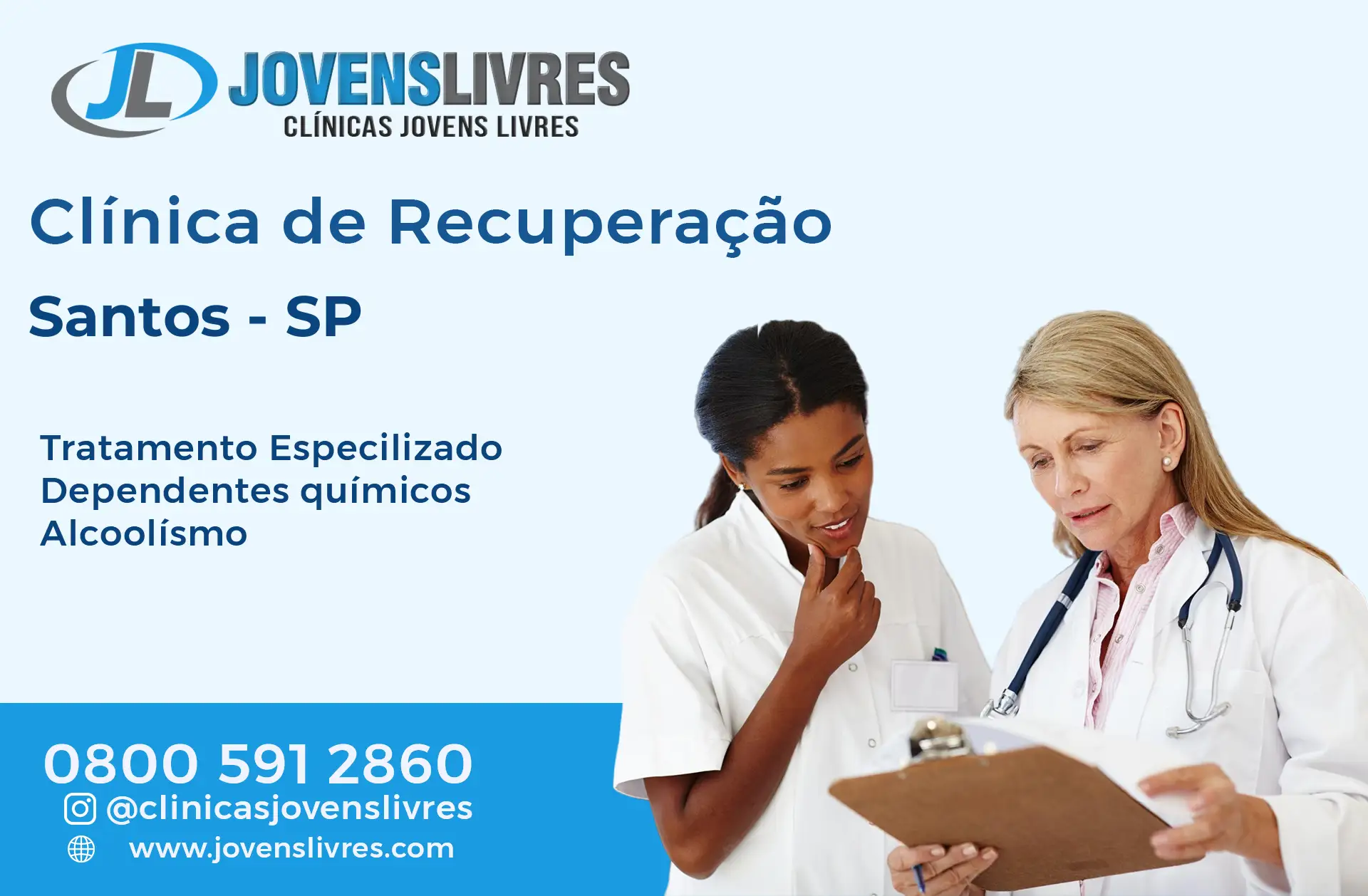 Clínica de Recuperação em Santos - SP