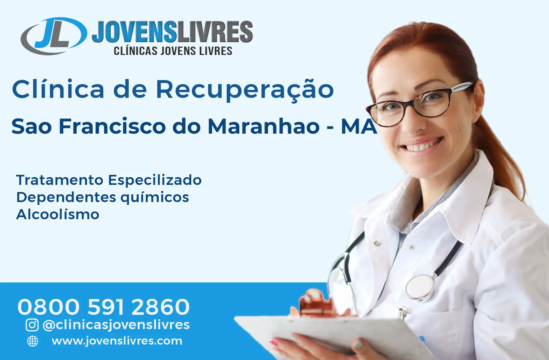 Clínica de Recuperação em São Francisco do Maranhão - MA