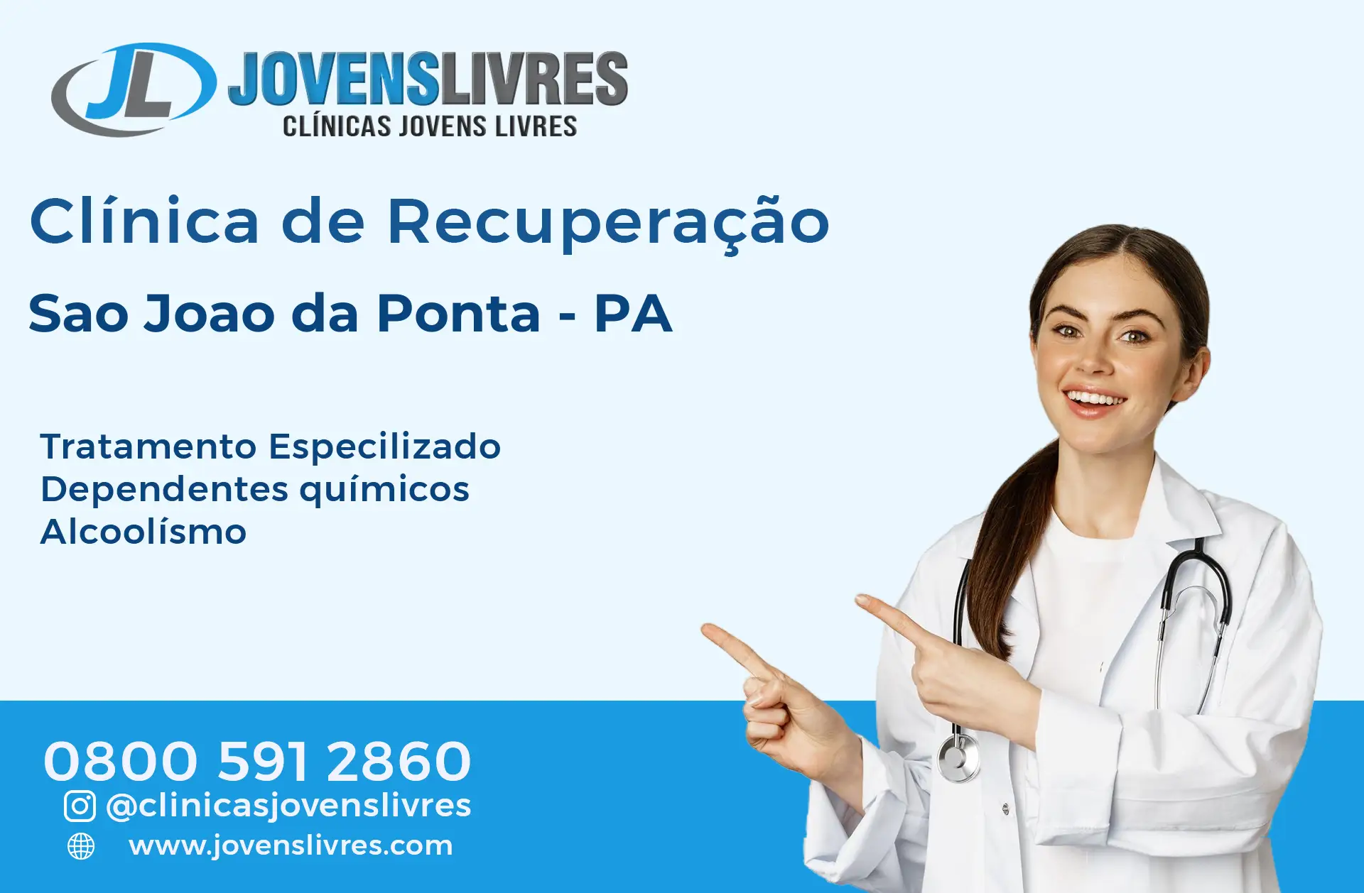 Clínica de Recuperação em São João da Ponta - PA