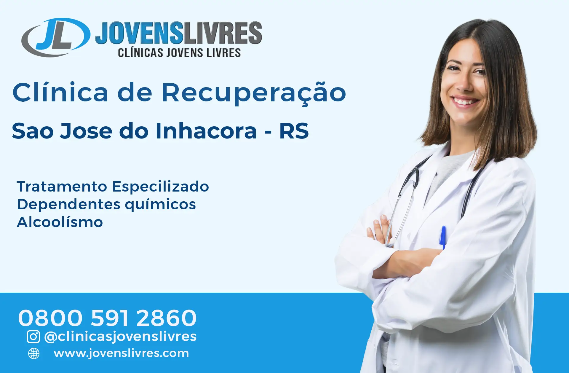 Clínica de Recuperação em São José do Inhacorá - RS