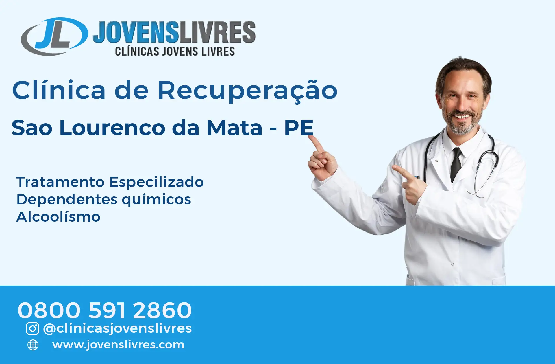 Clínica de Recuperação em São Lourenço da Mata - PE