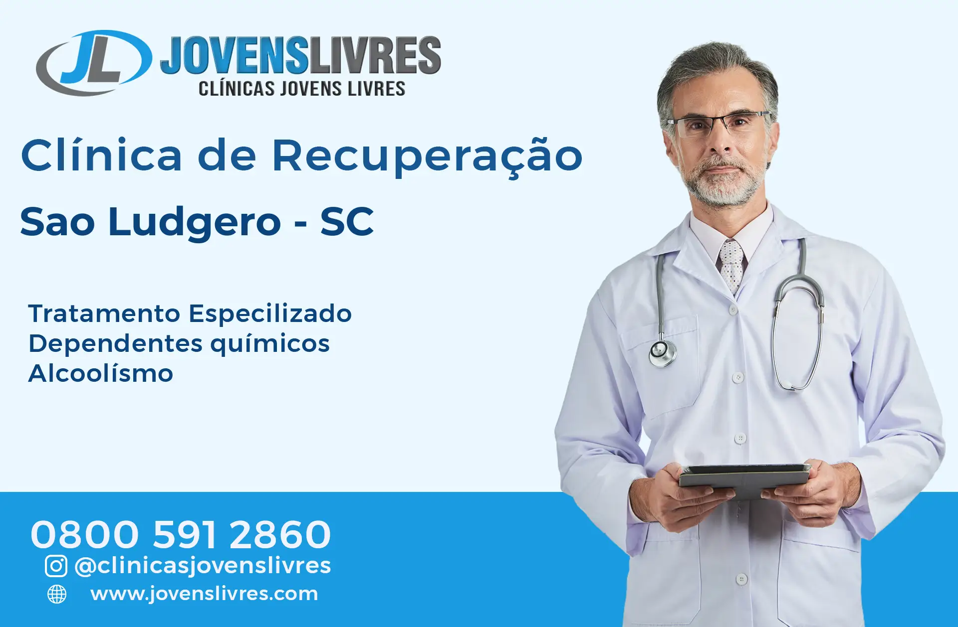 Clínica de Recuperação em São Ludgero - SC