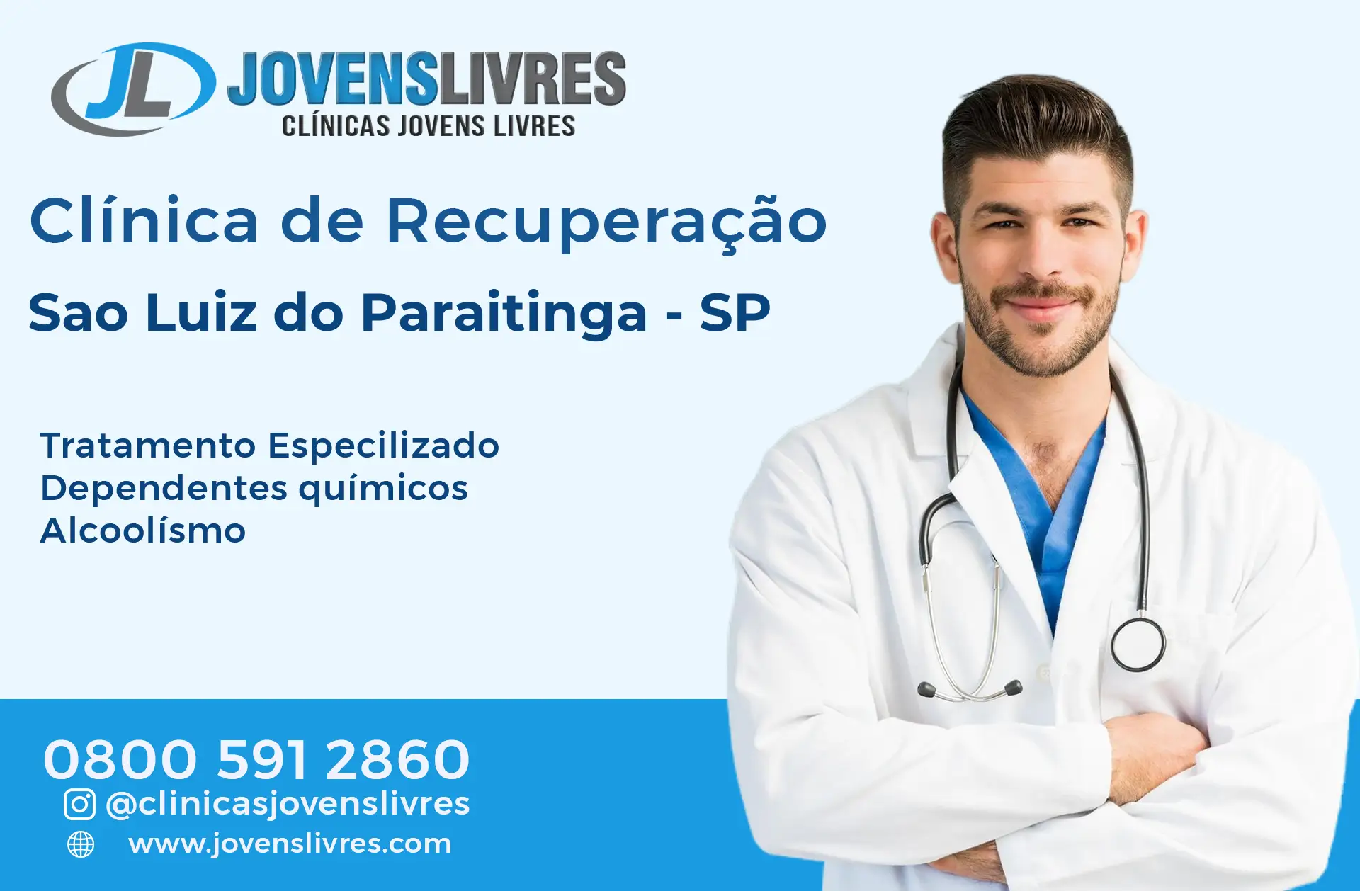 Clínica de Recuperação em São Luiz do Paraitinga - SP