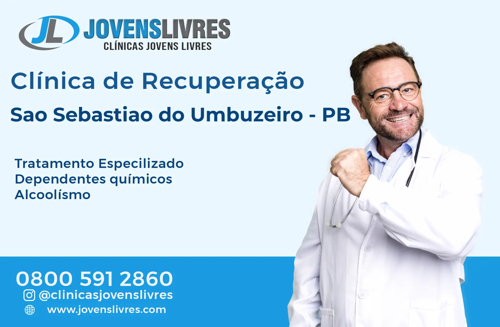 Clínica de Recuperação em São Sebastião do Umbuzeiro - PB