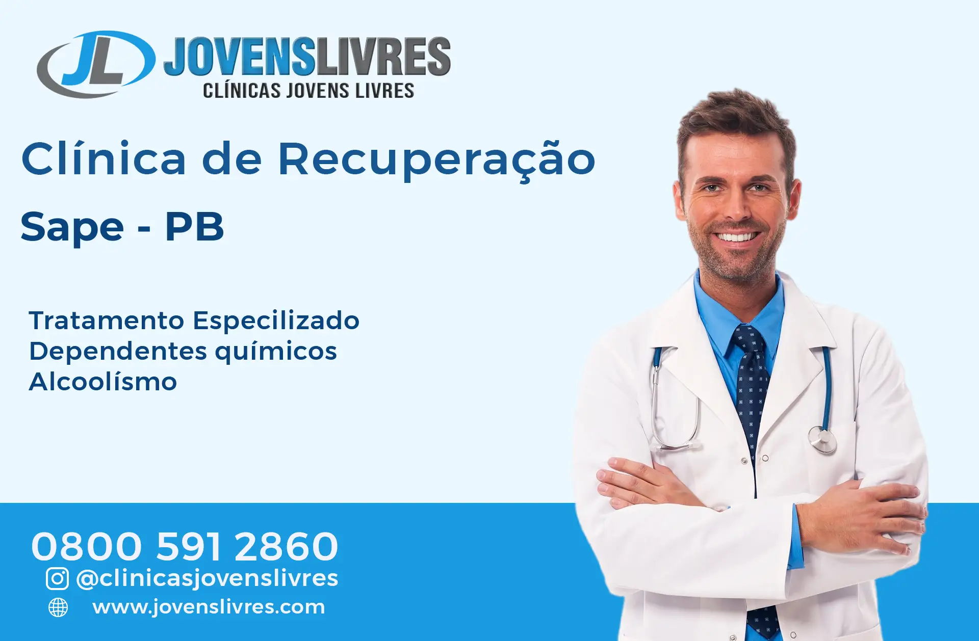 Clínica de Recuperação em Sapé - PB