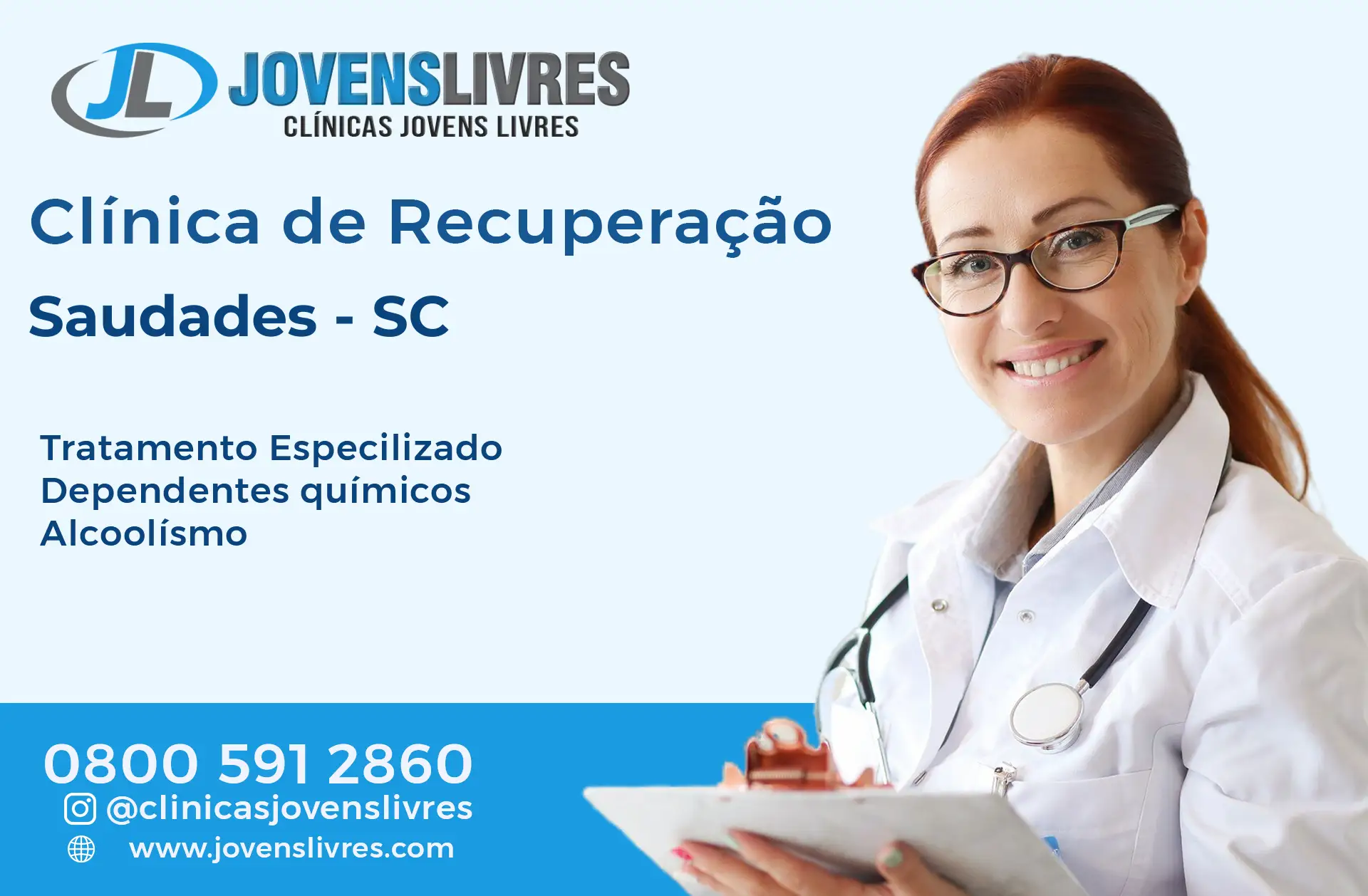 Clínica de Recuperação em Saudades - SC