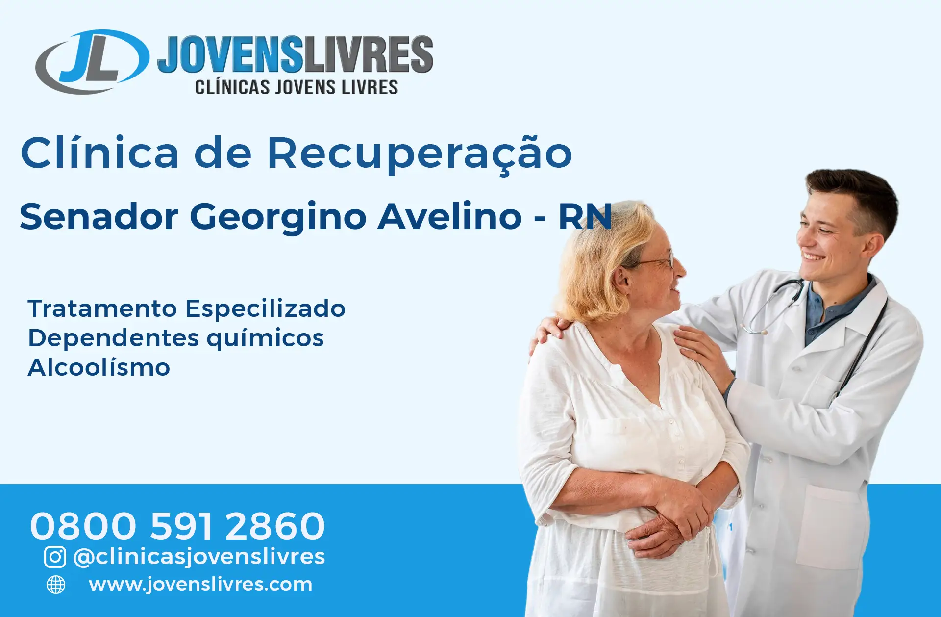 Clínica de Recuperação em Senador Georgino Avelino - RN