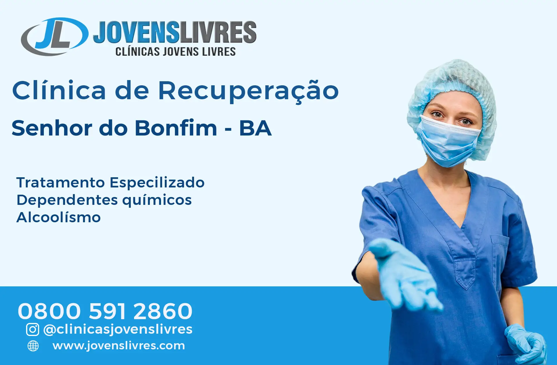 Clínica de Recuperação em Senhor do Bonfim - BA