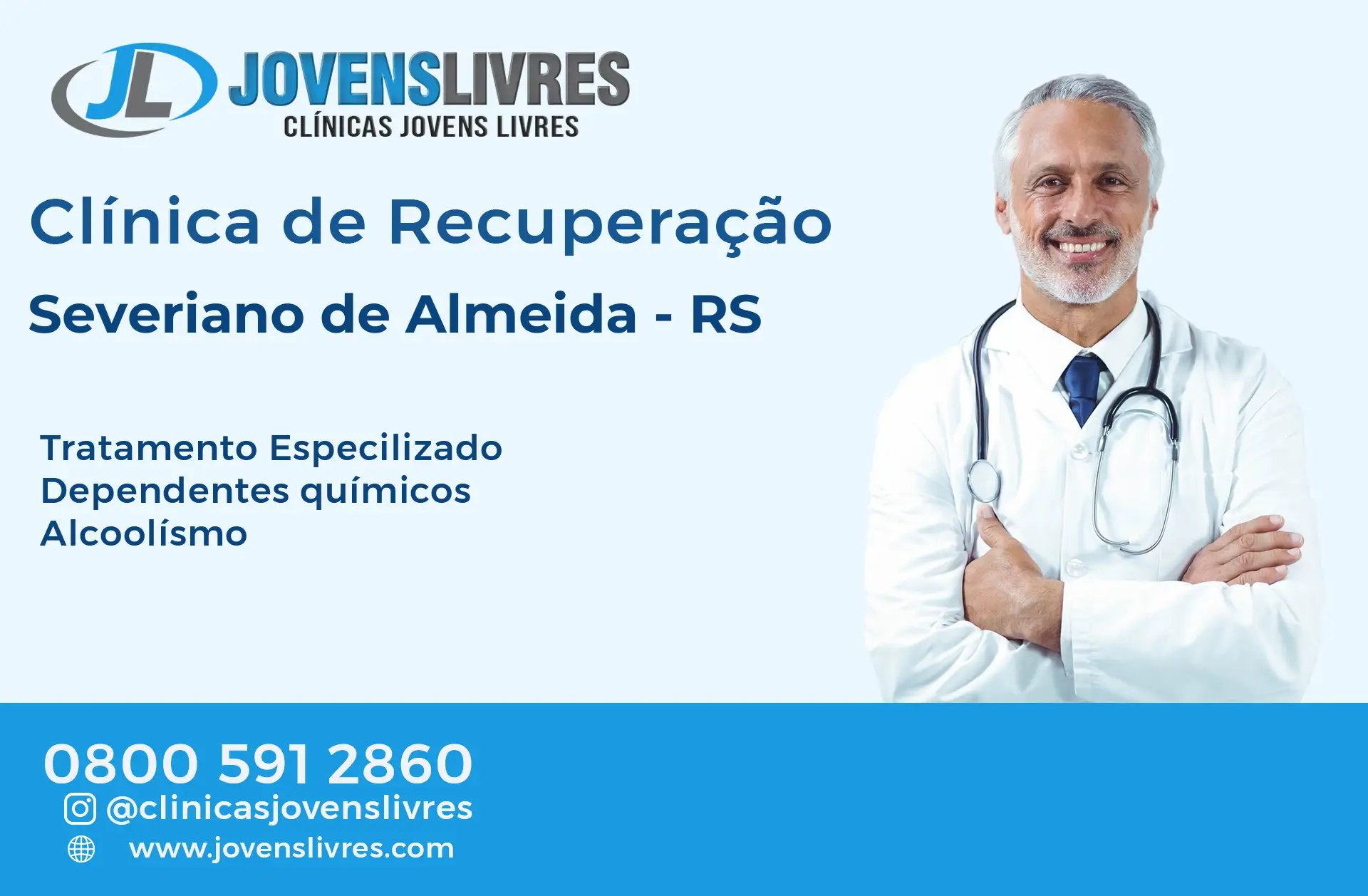 Clínica de Recuperação em Severiano de Almeida - RS