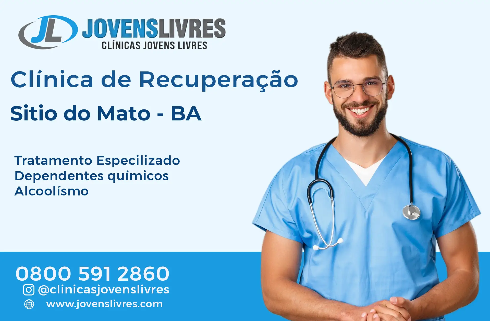 Clínica de Recuperação em Sítio do Mato - BA